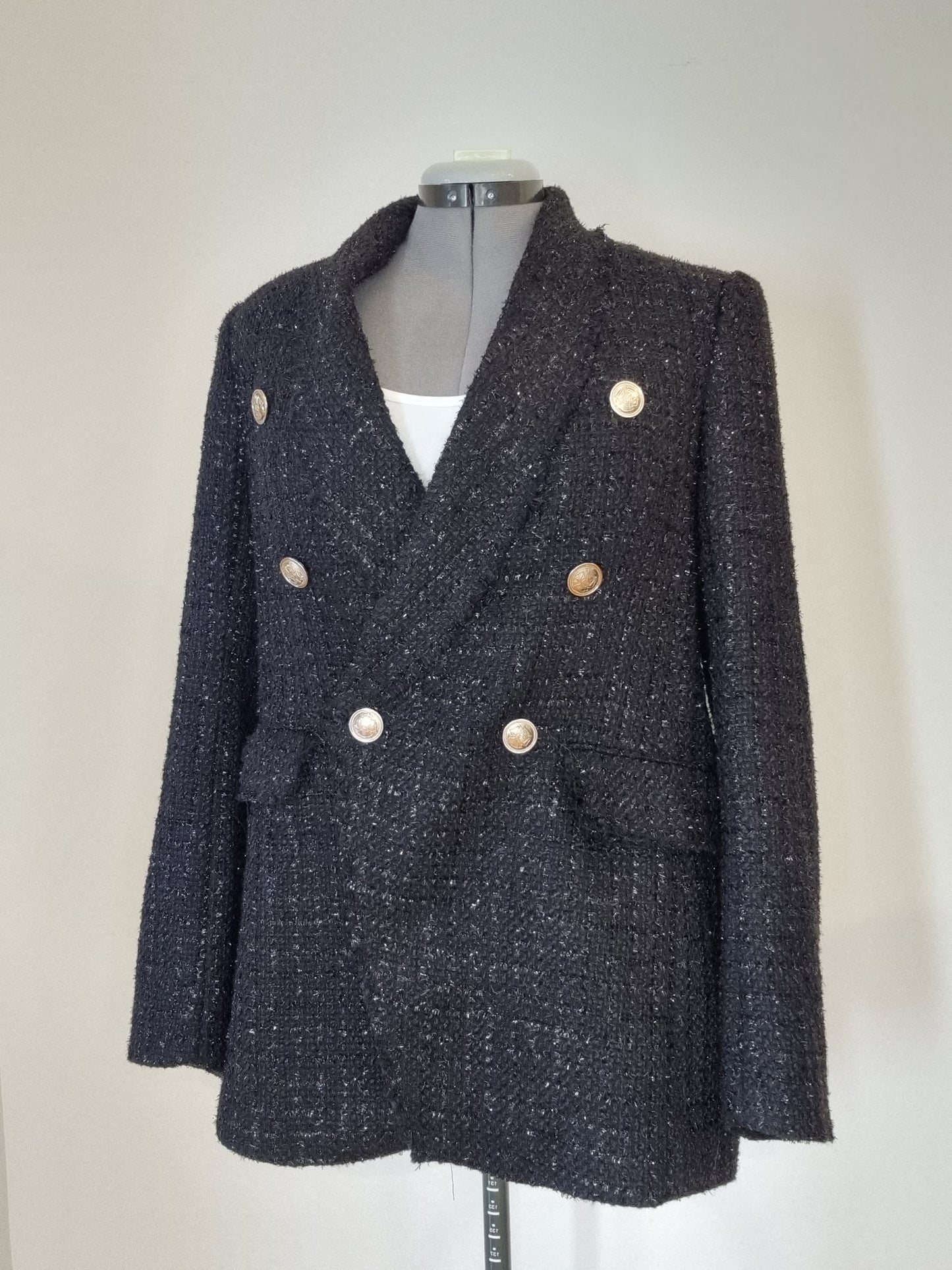 Decjuba Sparkly Blazer - Size 14