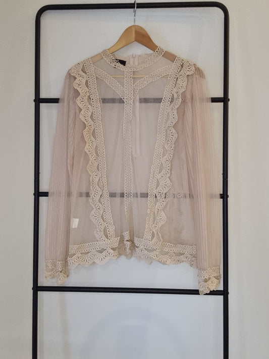 Amaya (Augustine) Mesh Top - Size 12