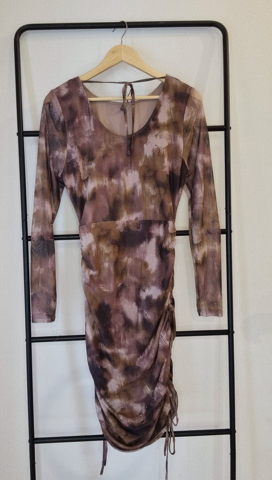 Showpo Mesh Bodycon style mini dress - Size 14