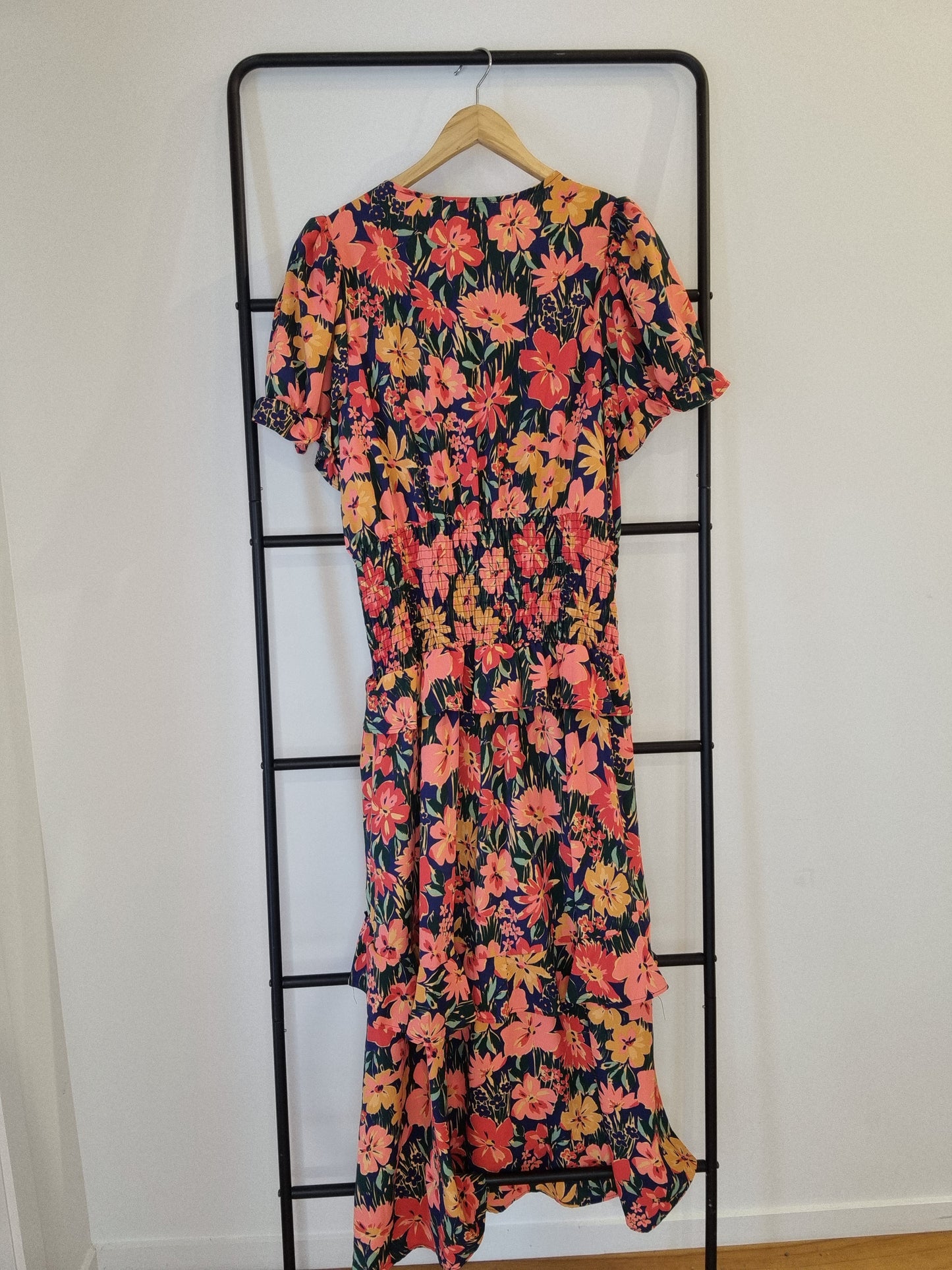 TopShop frilled maxi dress - Size 14