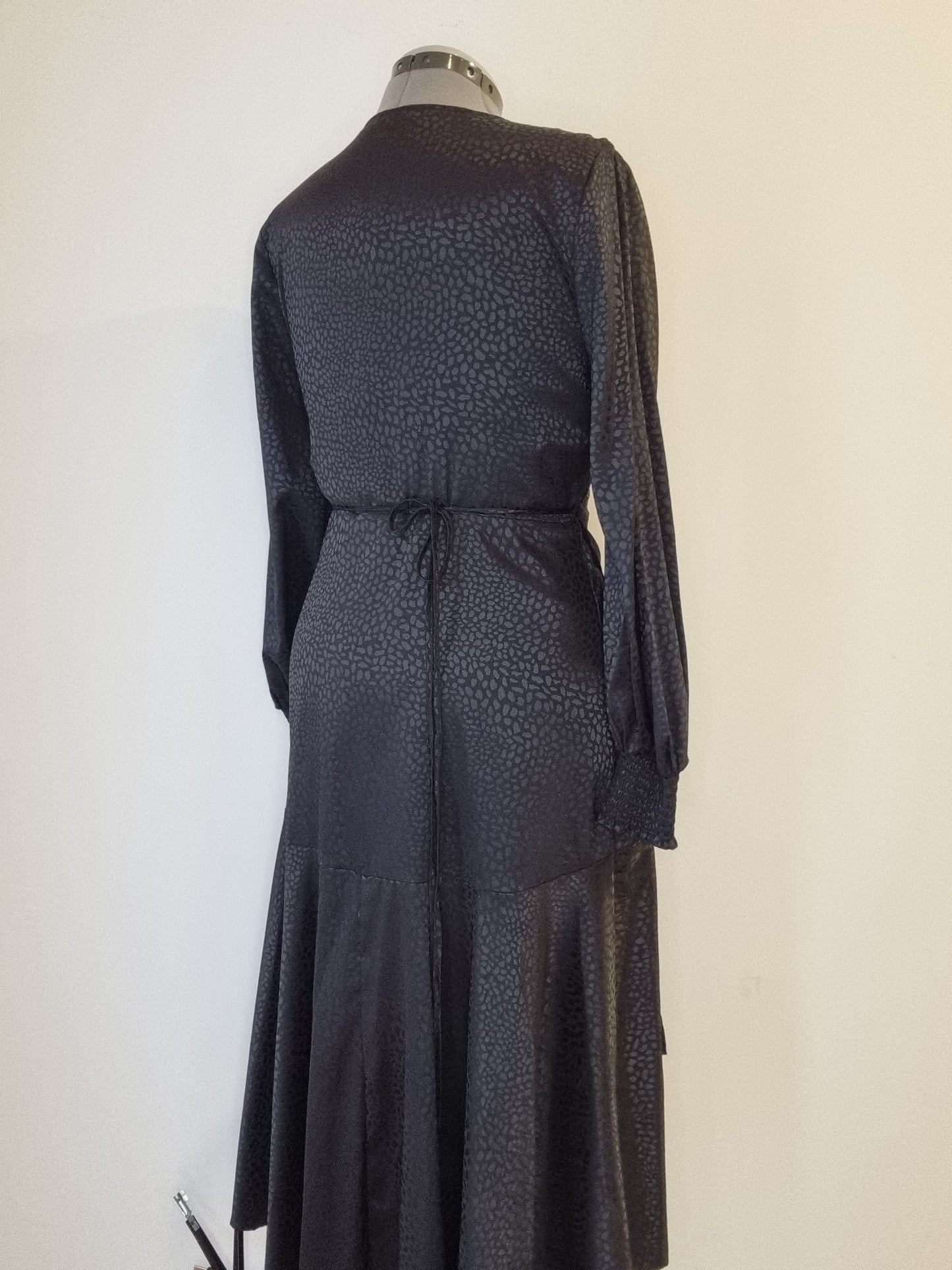 Whistle Elegant Wrap Midi Dress - Size 12