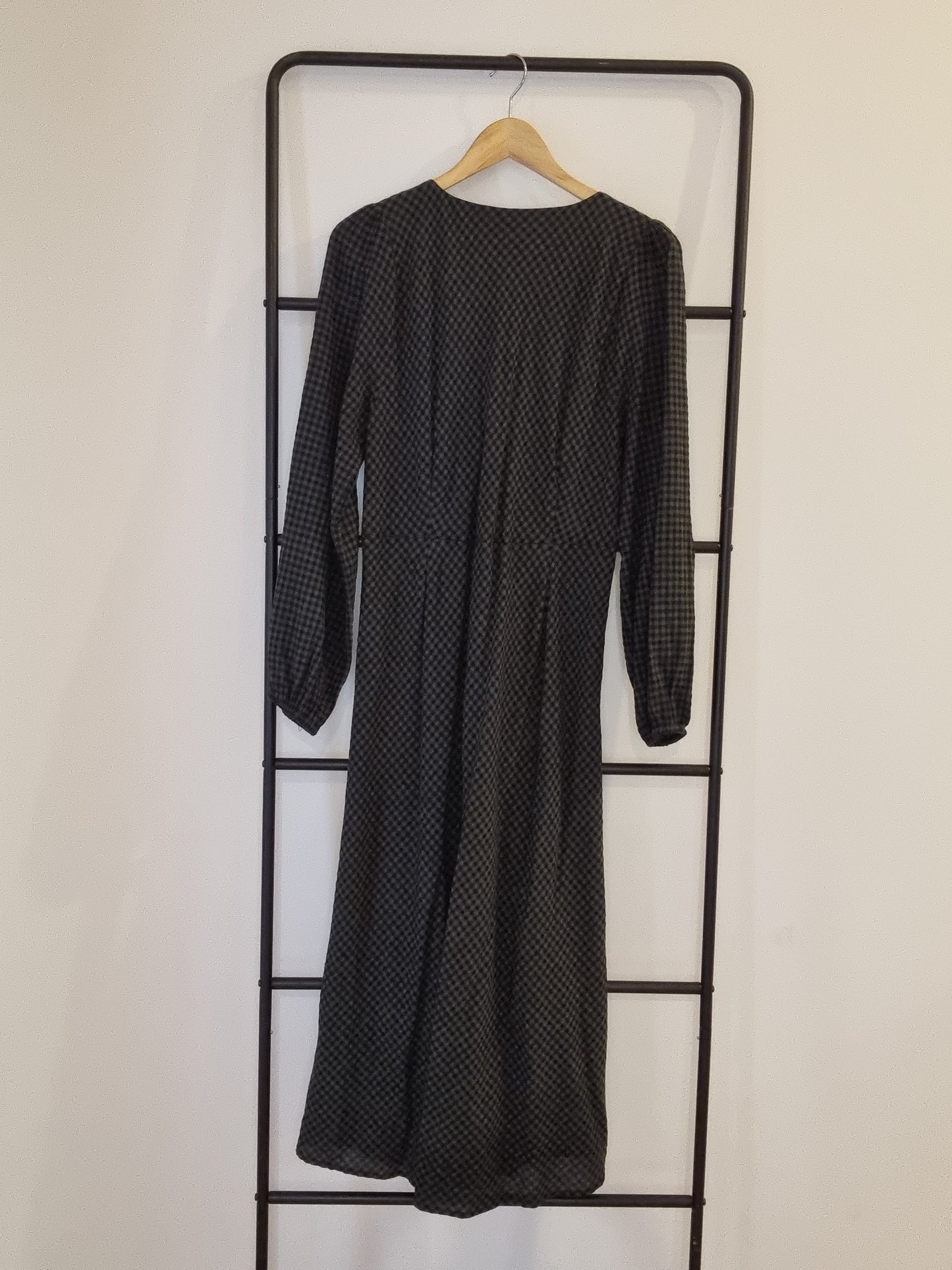 Whistle V neck Midi Dress - Size 14