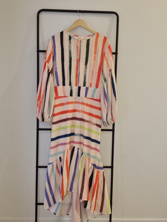 MissLook Striped Midi Dress - Size M