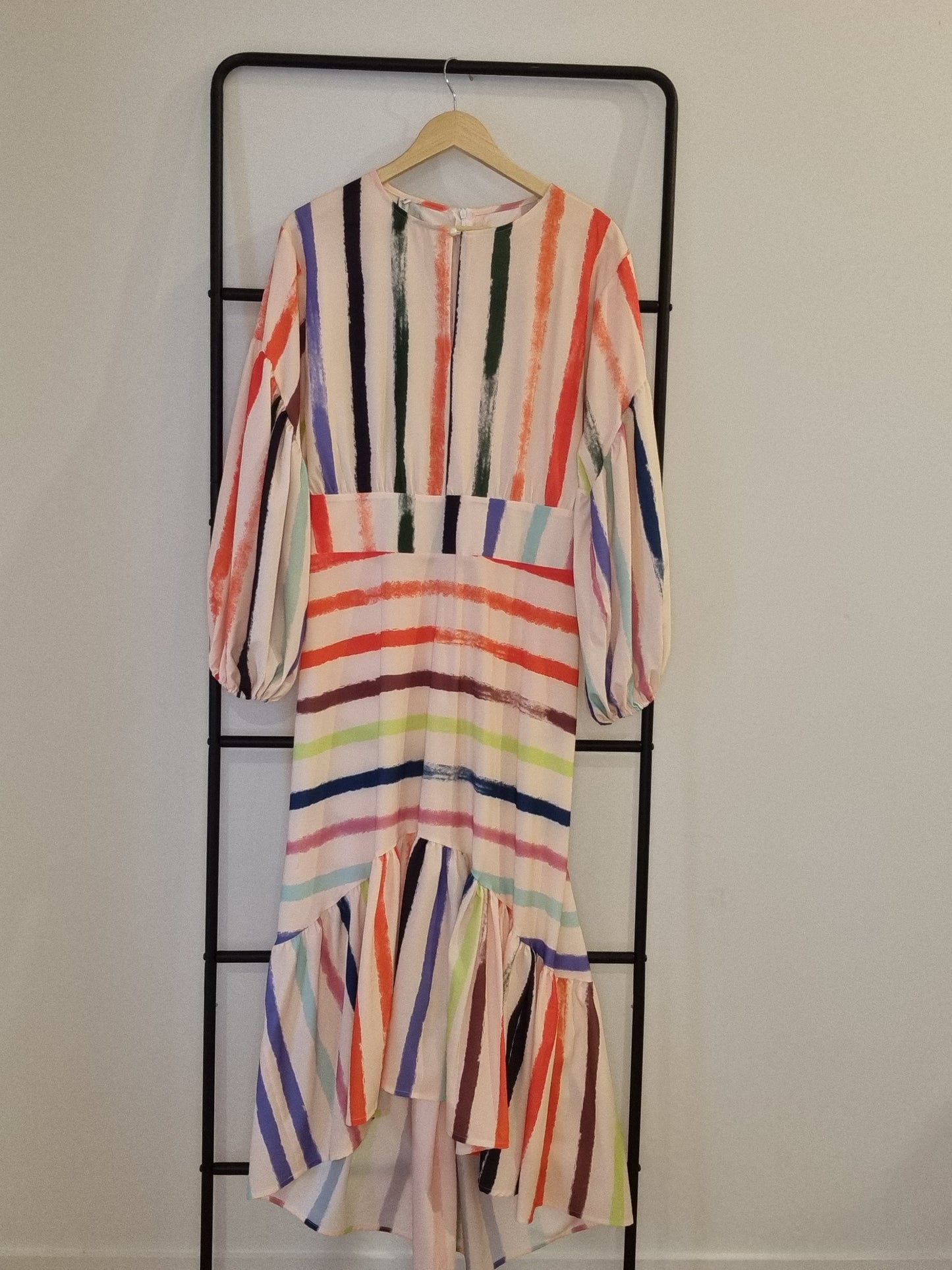 MissLook Striped Midi Dress - Size M