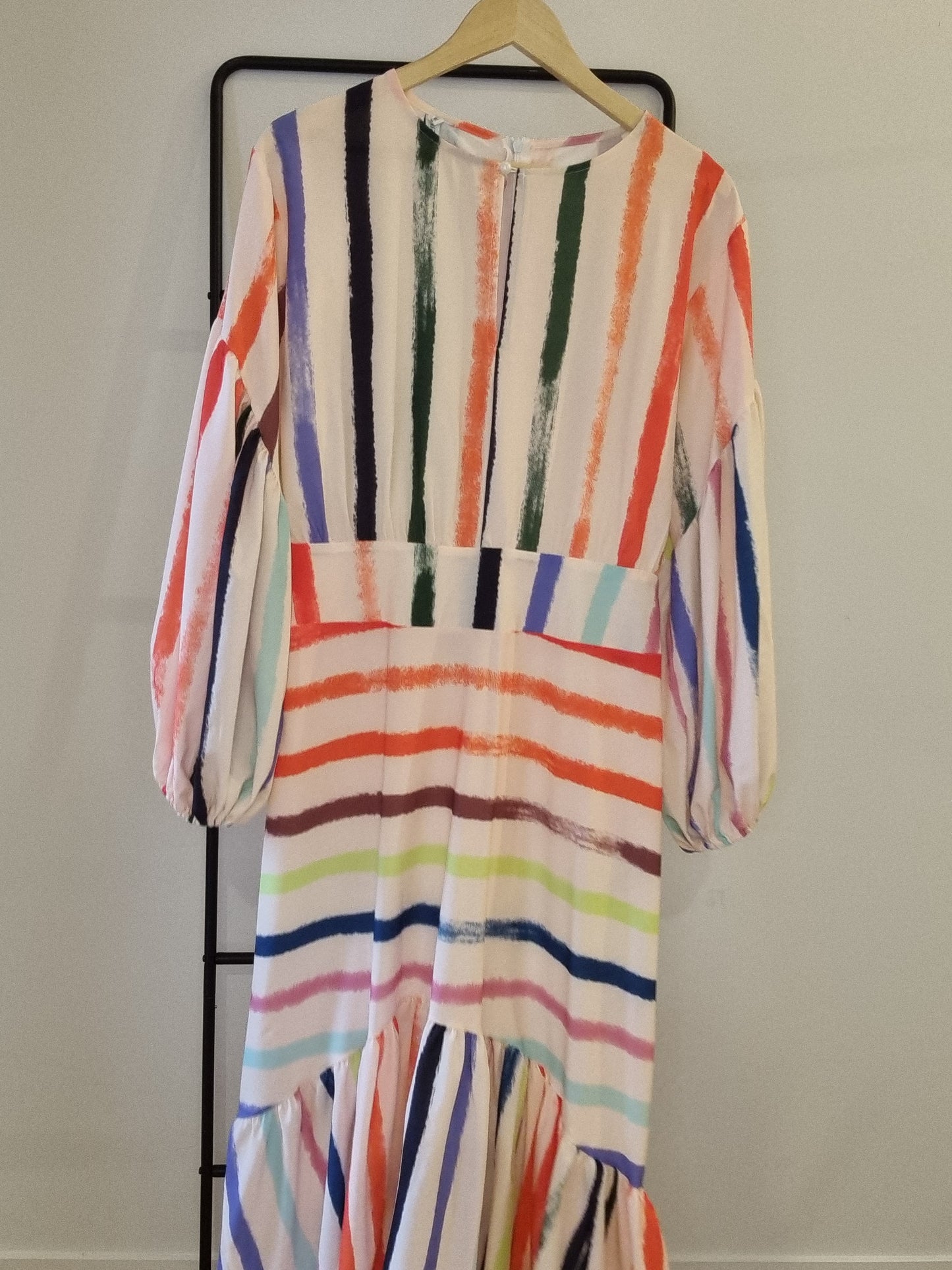 MissLook Striped Midi Dress - Size M