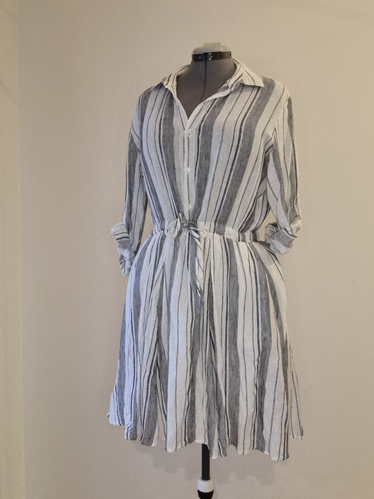 DKNY Shirt Style Dress - Size L