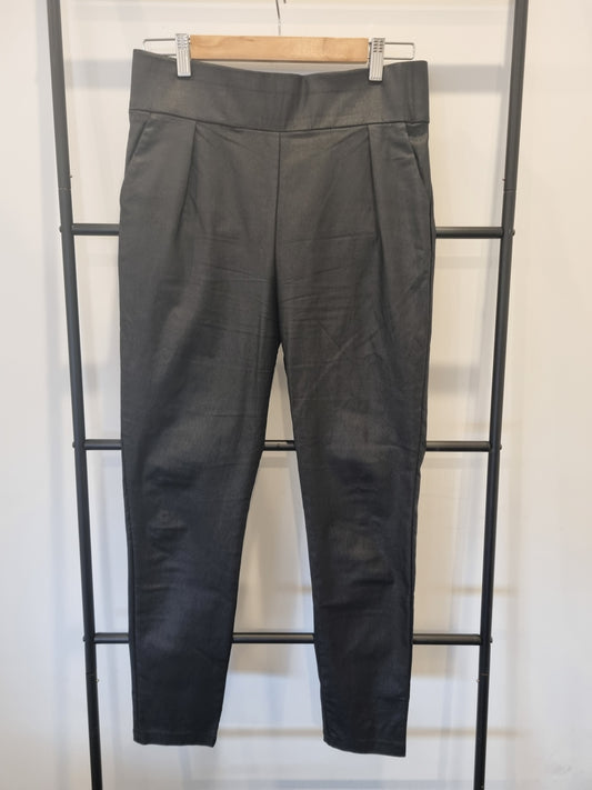 Jorge Wet-Look Pants - Size 14