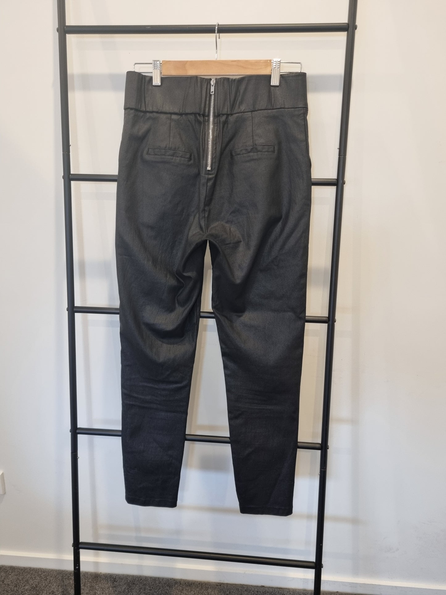 Jorge Wet-Look Pants - Size 14