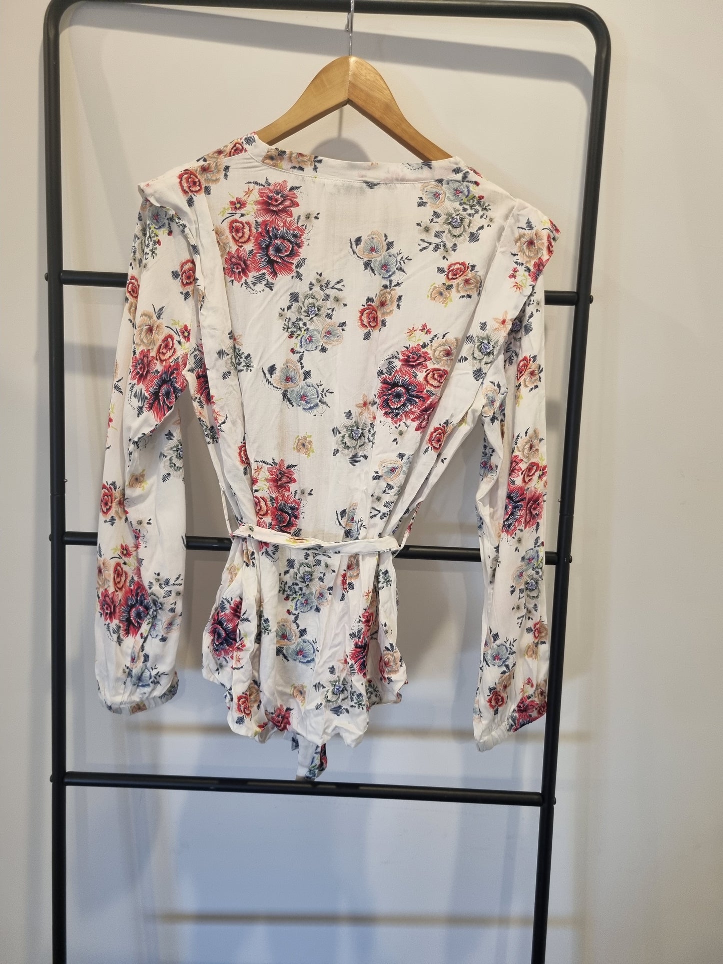 Ketz-ke Floral Blouse - Size 10