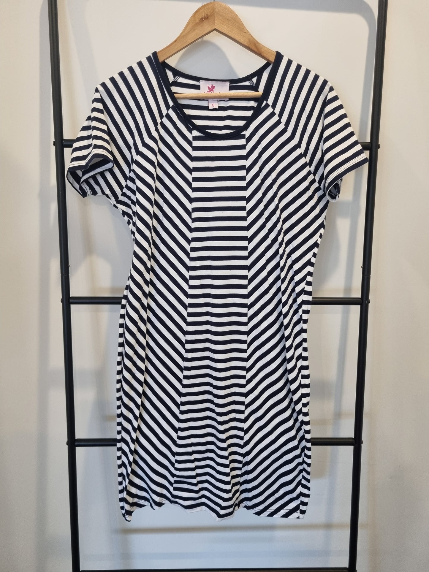 Charlo Tshirt Mini Dress - Size 8