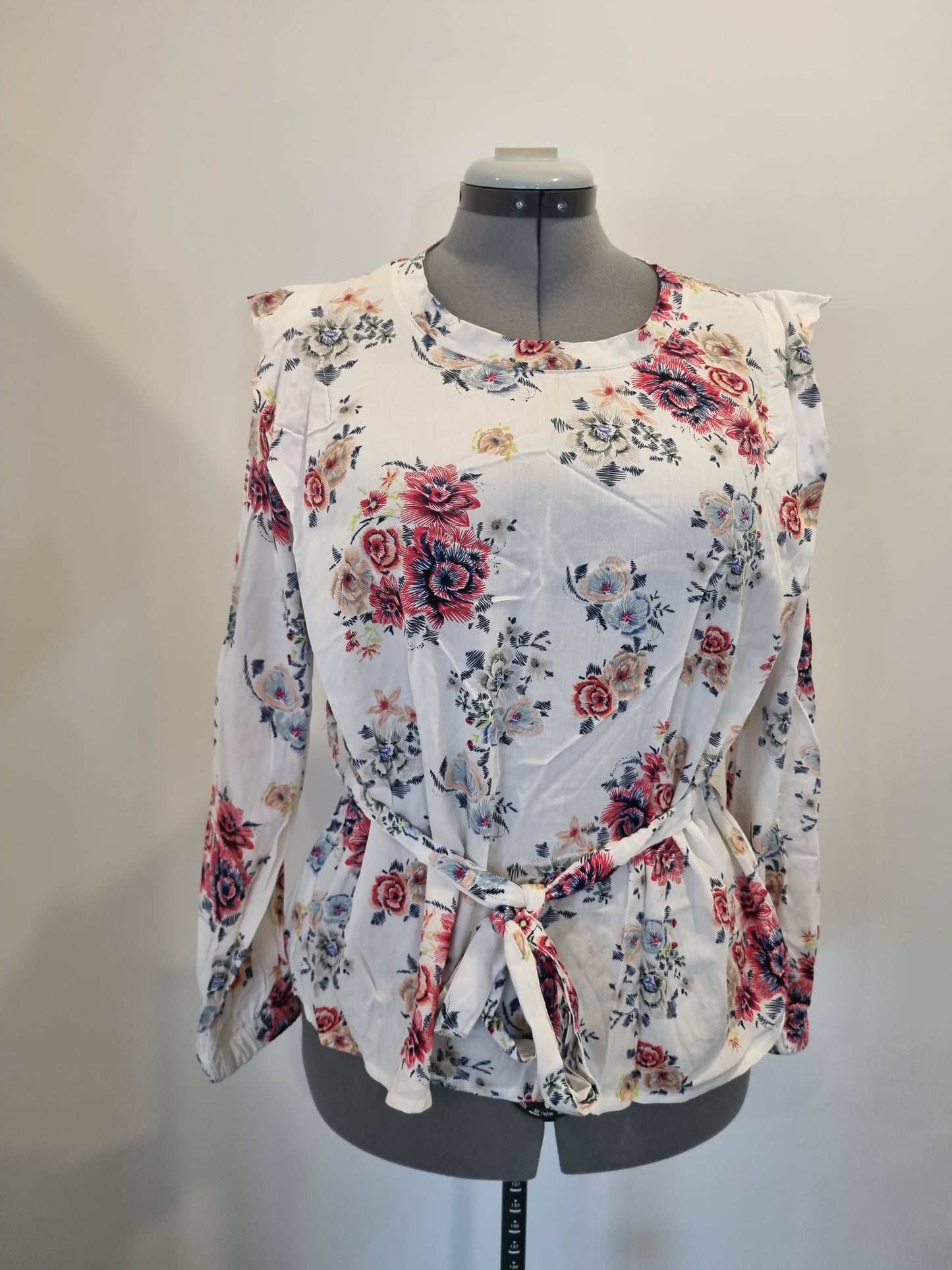 Ketz-ke Floral Blouse - Size 10