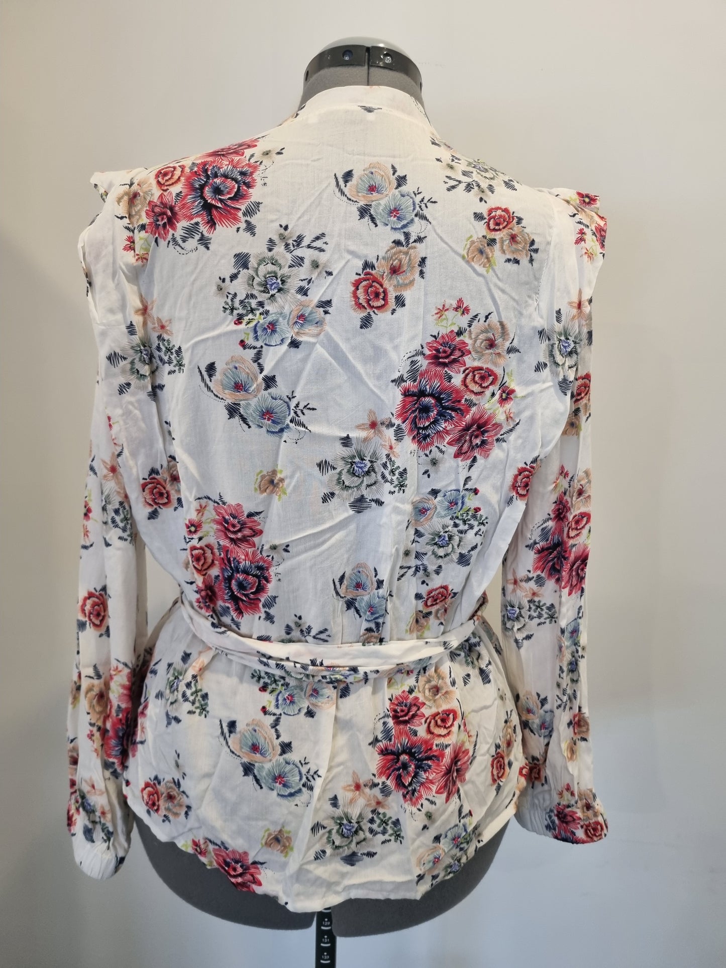 Ketz-ke Floral Blouse - Size 10