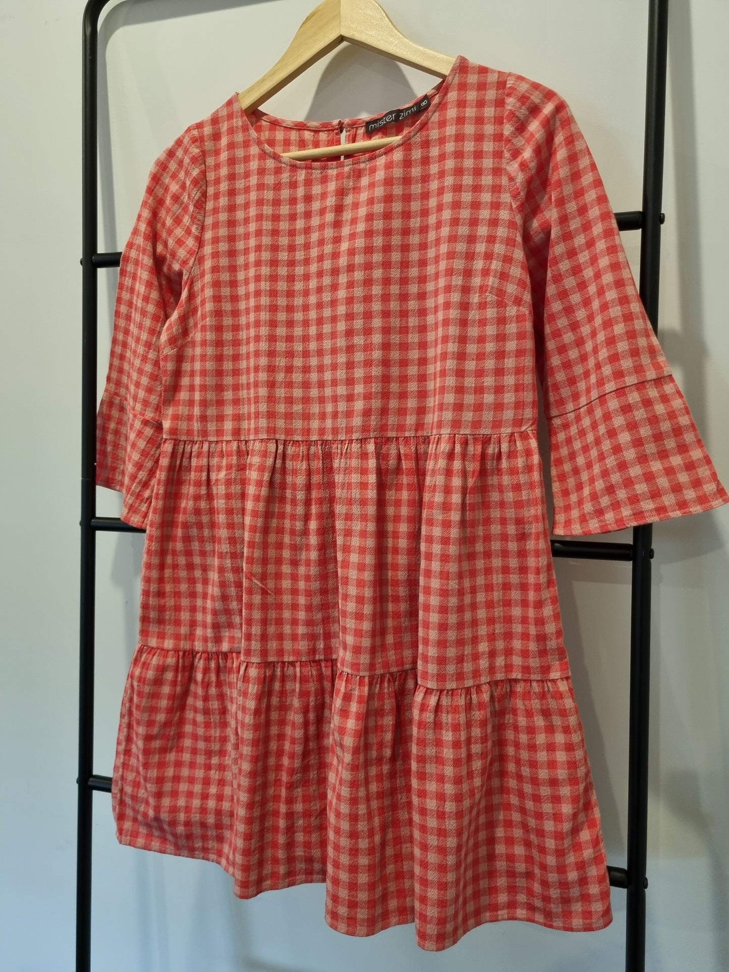 Mister Zimi Short Sleeve Mini Dress - Size 8