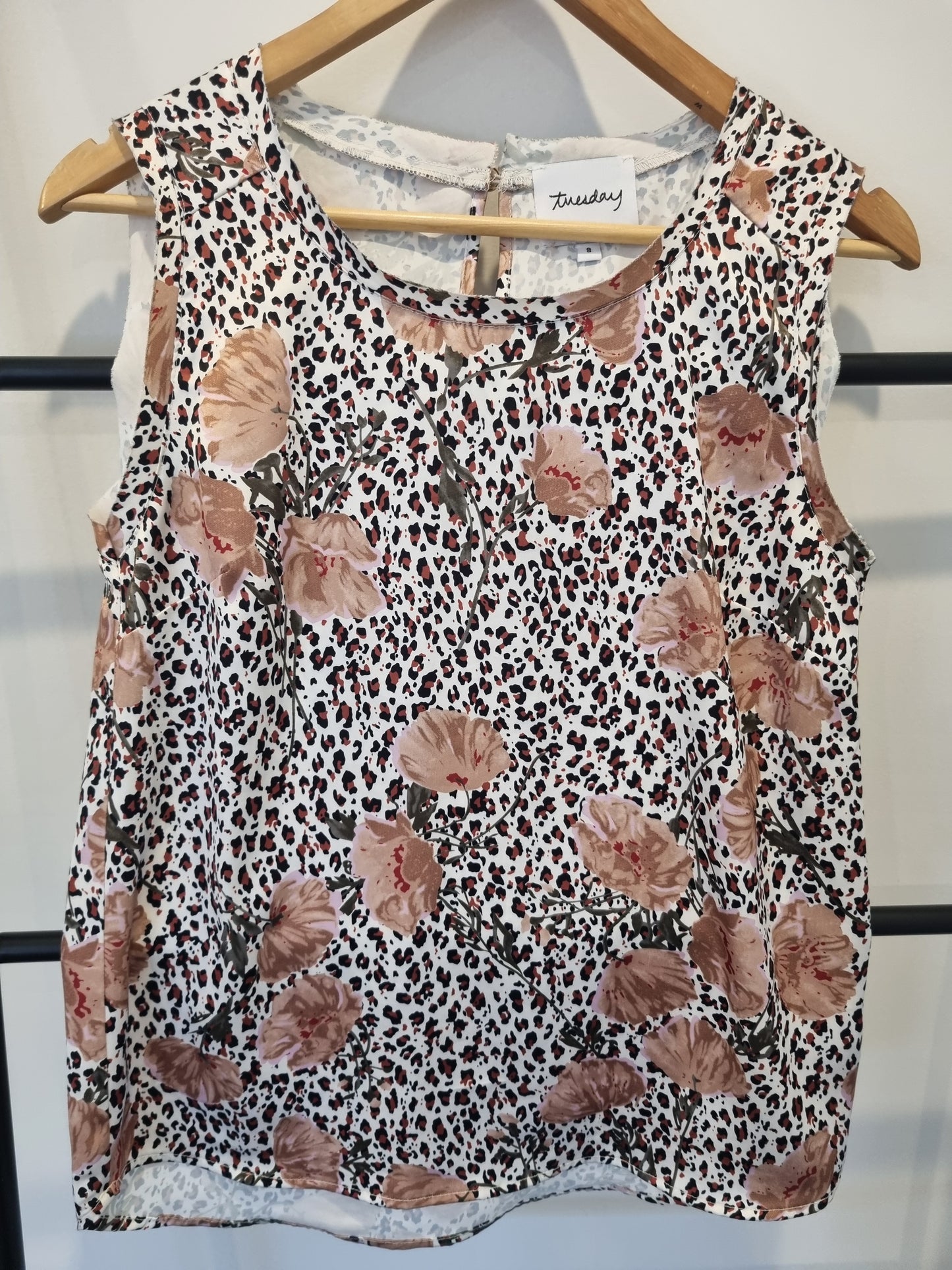 Tuesday Sleeveless Top - Size 8