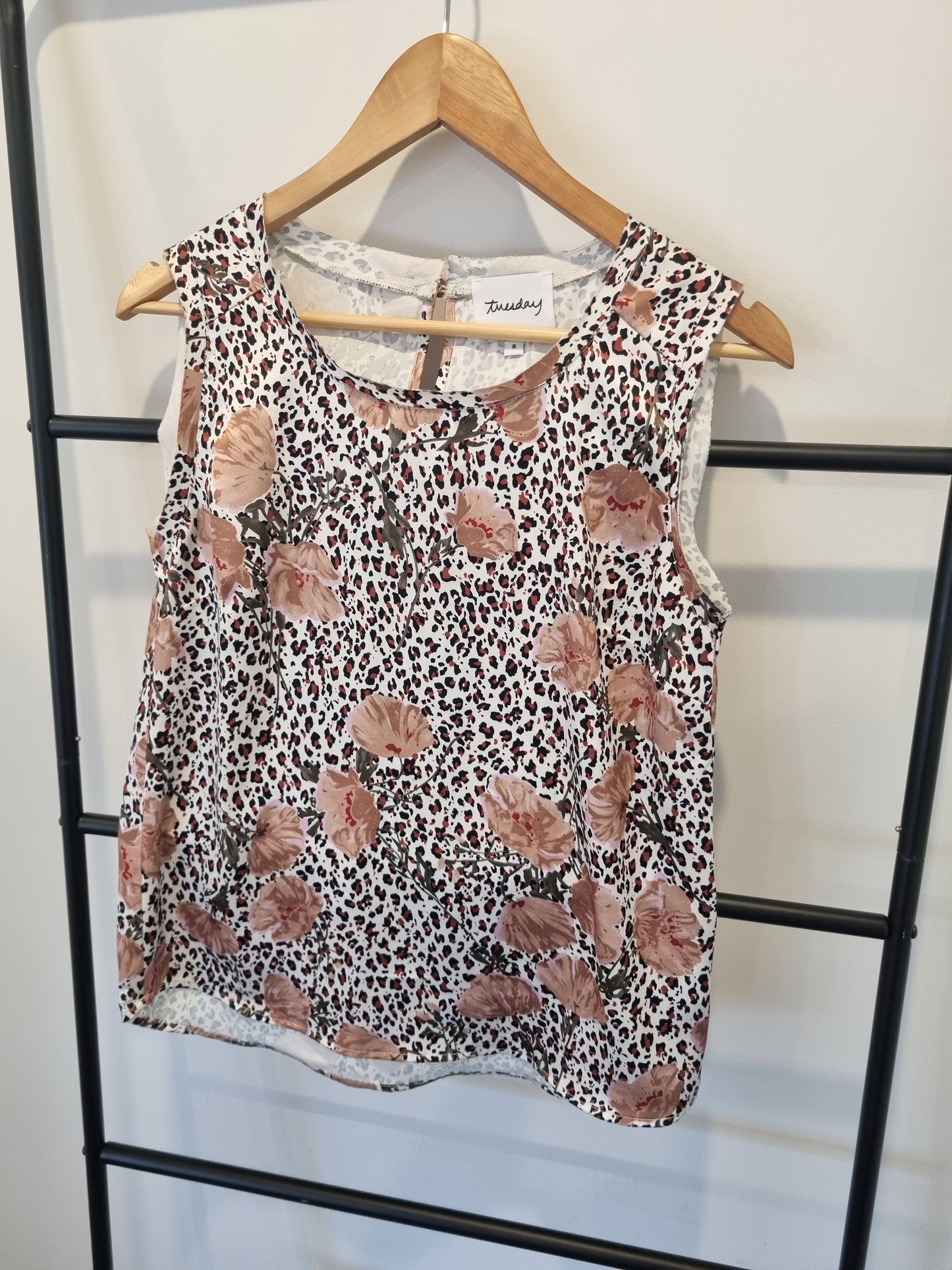 Tuesday Sleeveless Top - Size 8