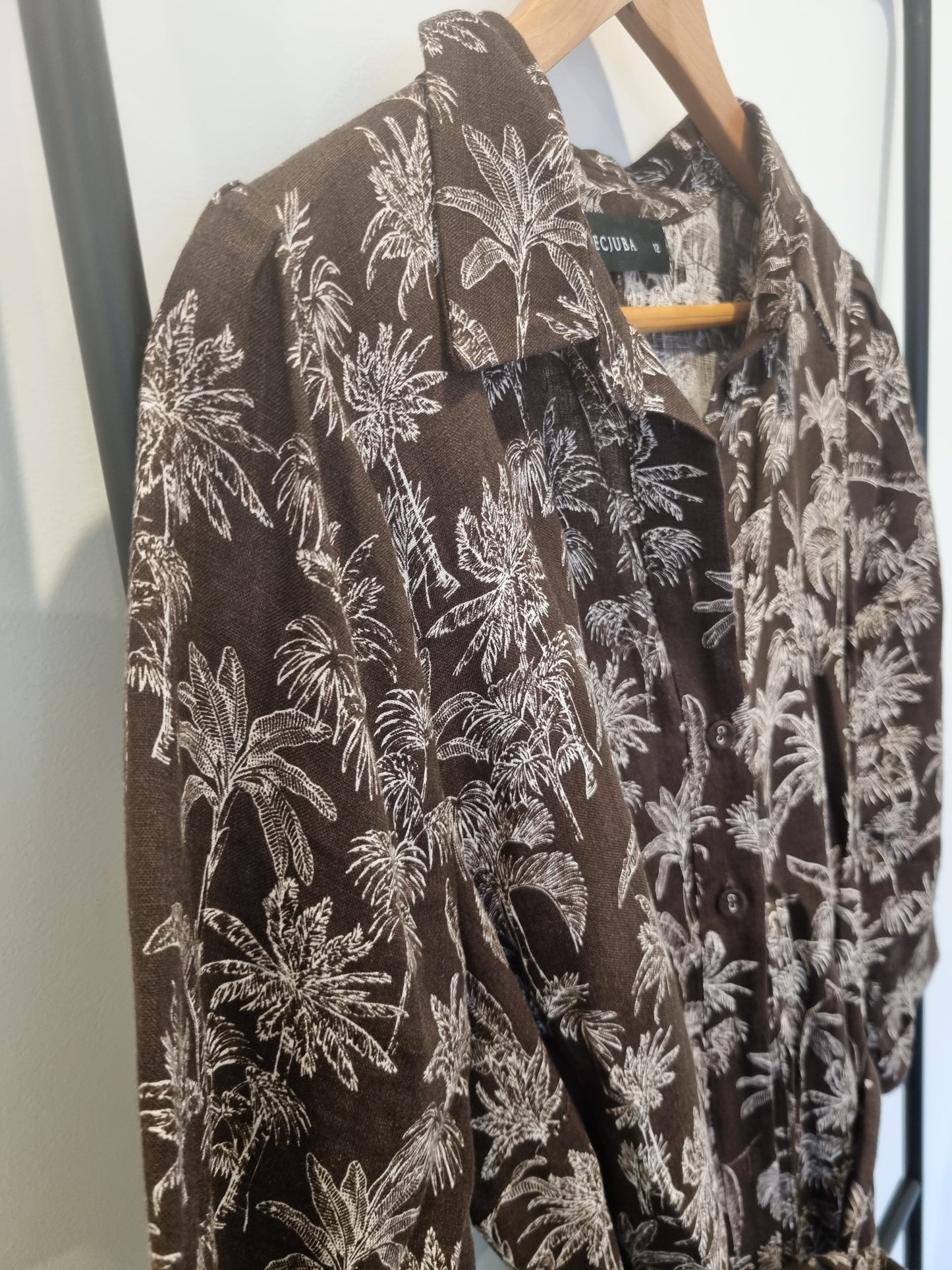 Decjuba Linen Dress - Size 12