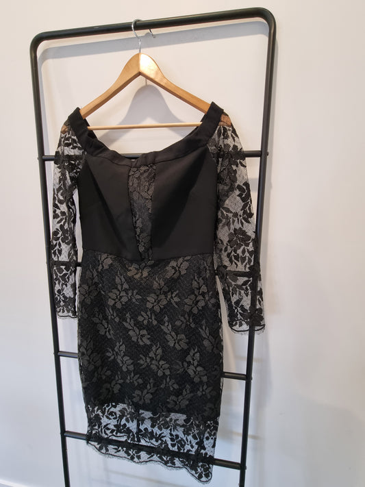Bec + Bridge Lace Mini Dress - Size 10