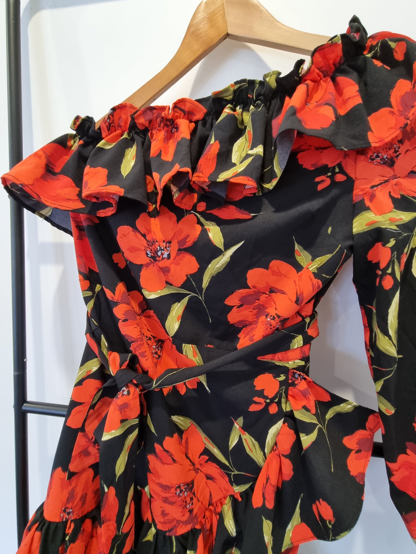 Miss Pap One shoulder Mini Dress - Size 10