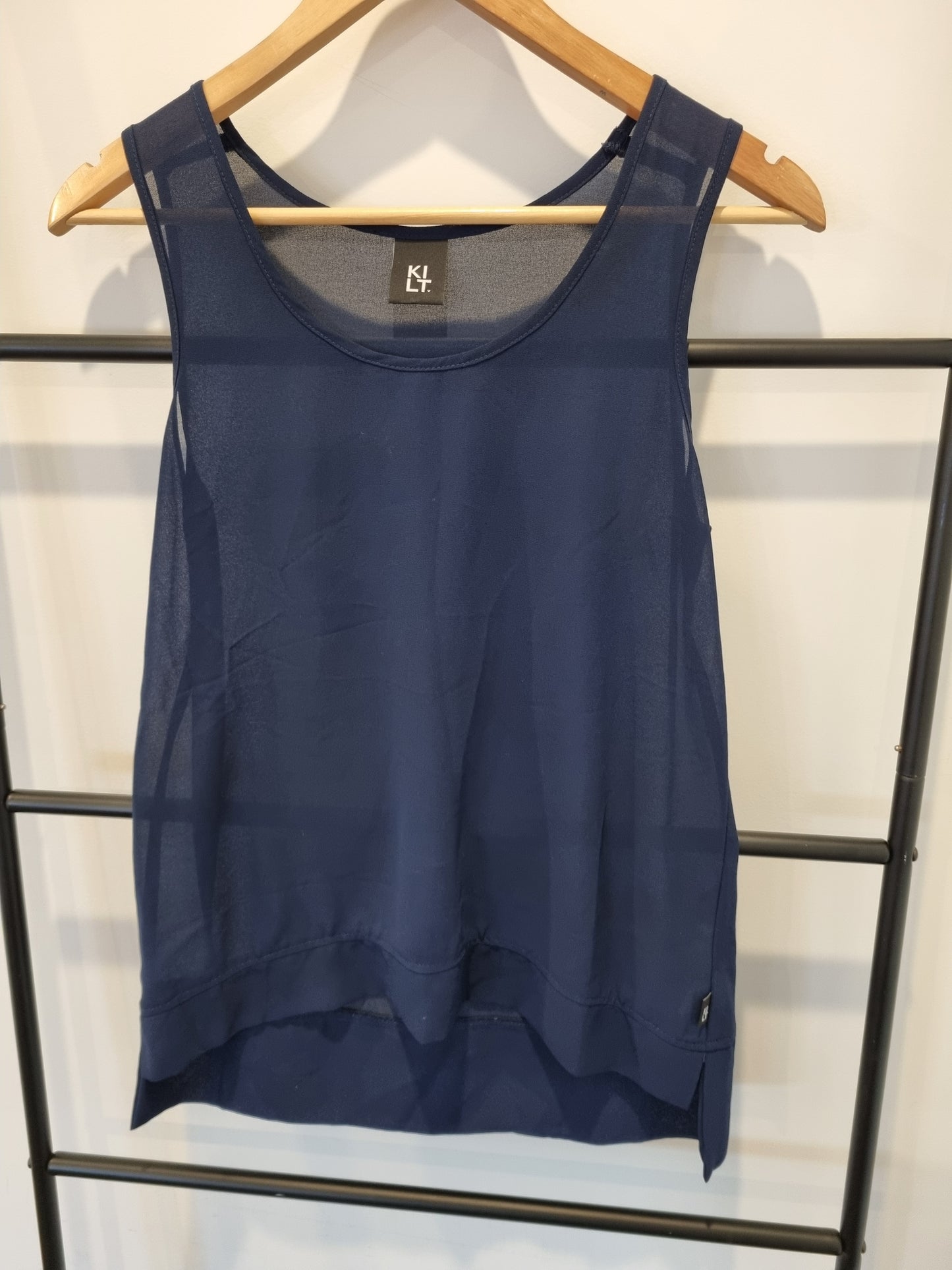 Kilt Sleeveless Top - Size 8