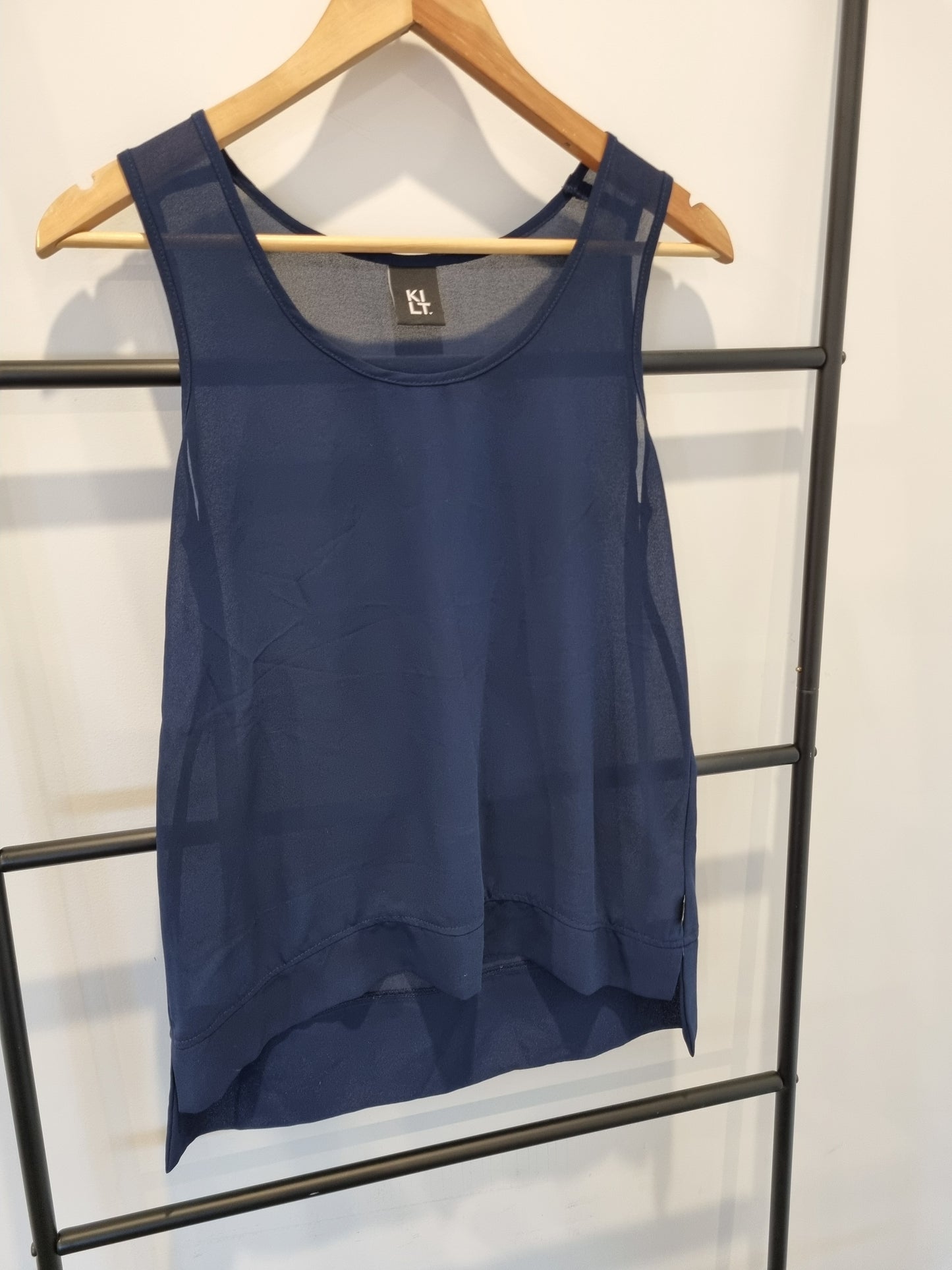 Kilt Sleeveless Top - Size 8
