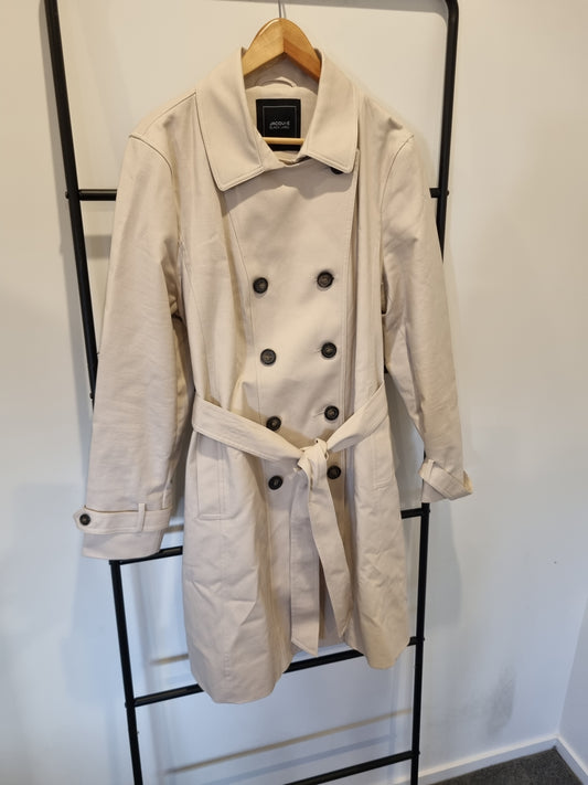 Jacqui E Trench Coat - Size 18