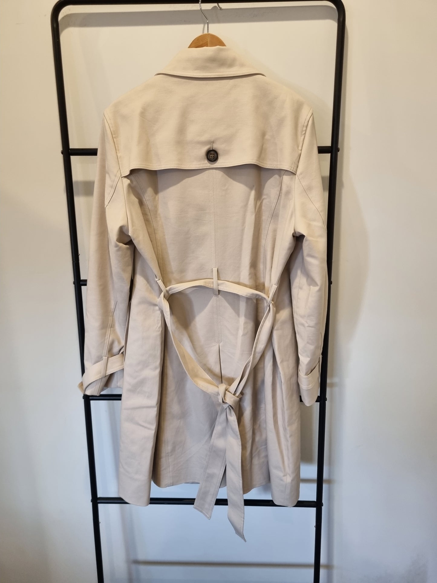 Jacqui E Trench Coat - Size 18