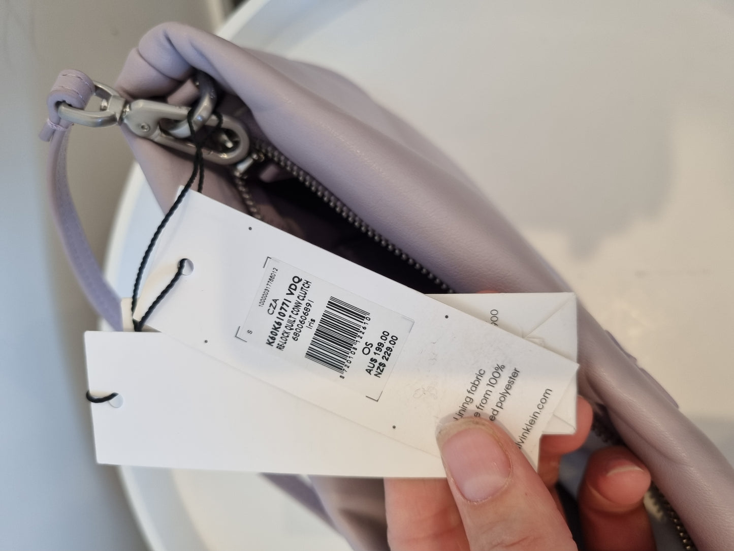 Calvin Klein Bag / Clutch - Lilac (BNWT)
