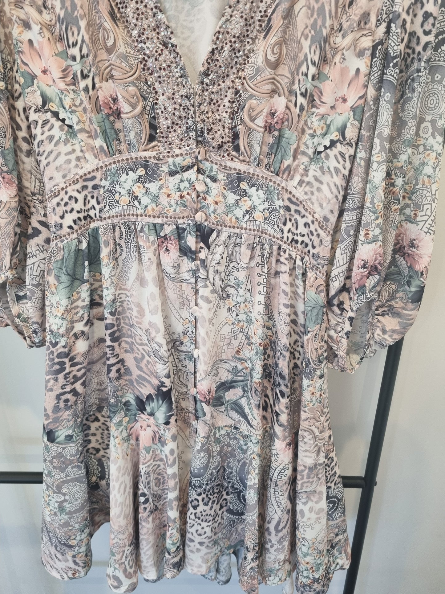 Gems Mini Dress - Size 8