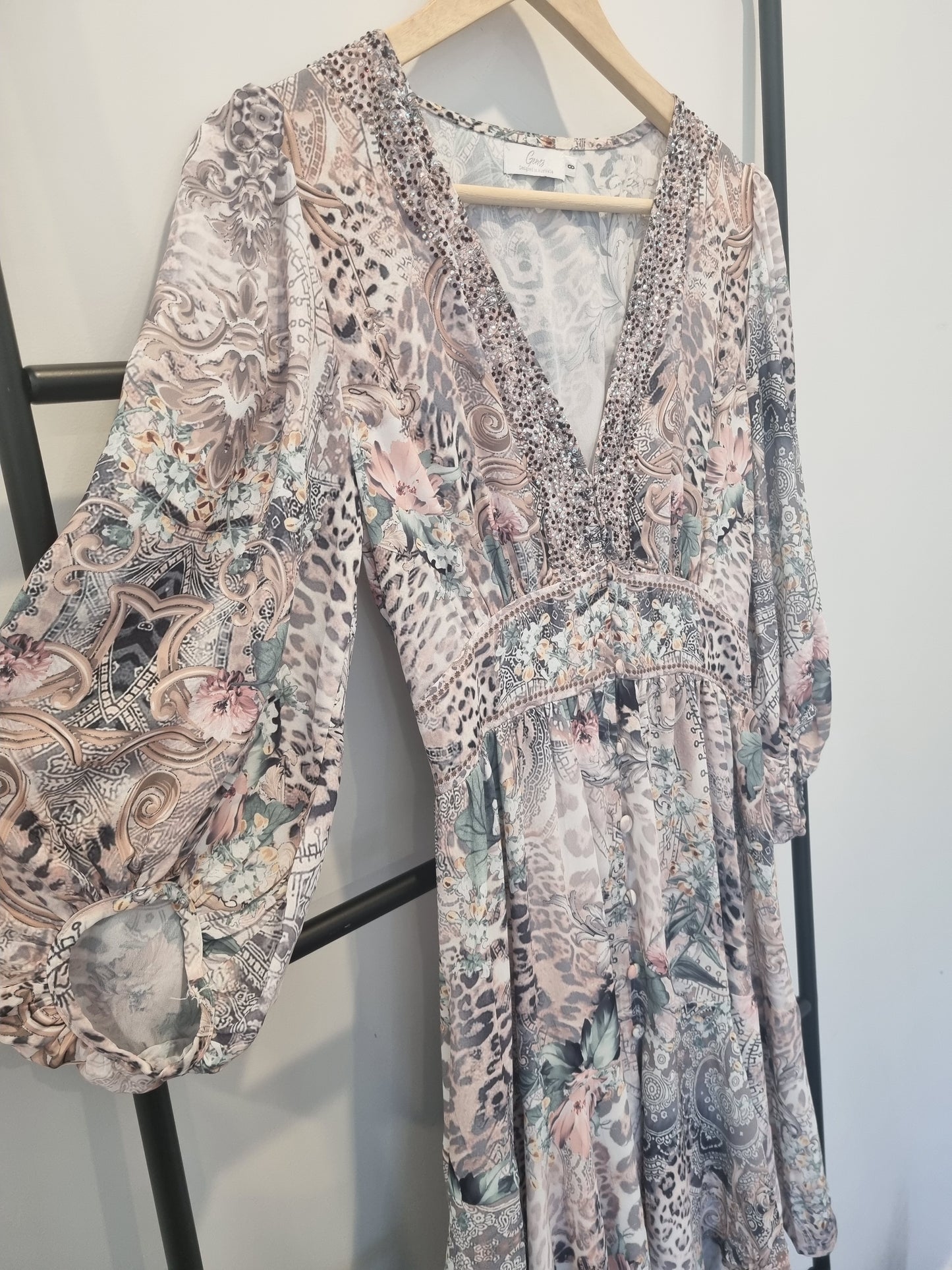 Gems Mini Dress - Size 8