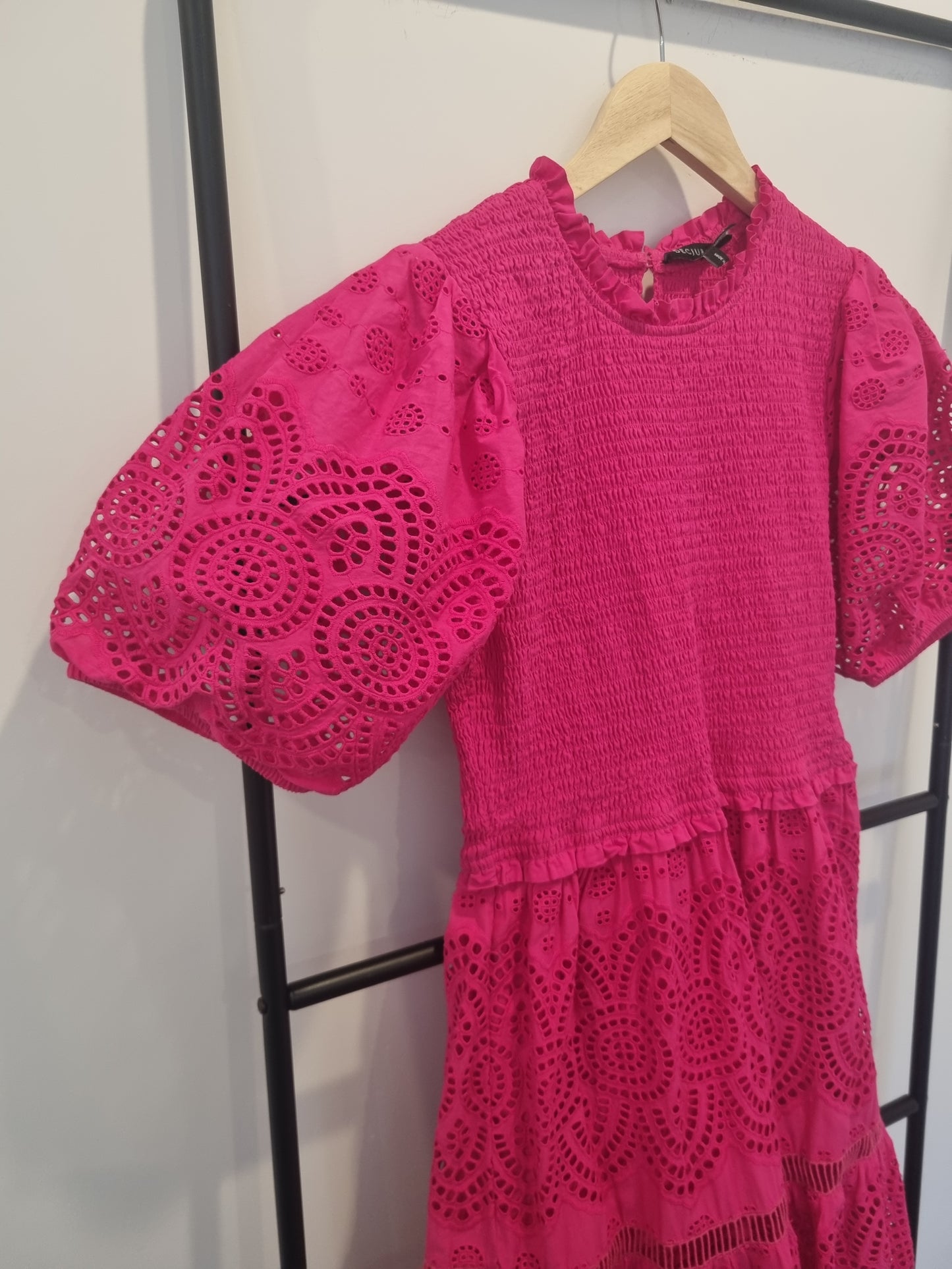 Decjuba Maxi Broderie Dress - Size 10