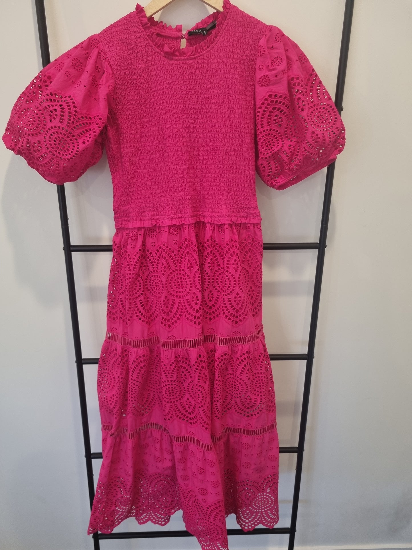 Decjuba Maxi Broderie Dress - Size 10