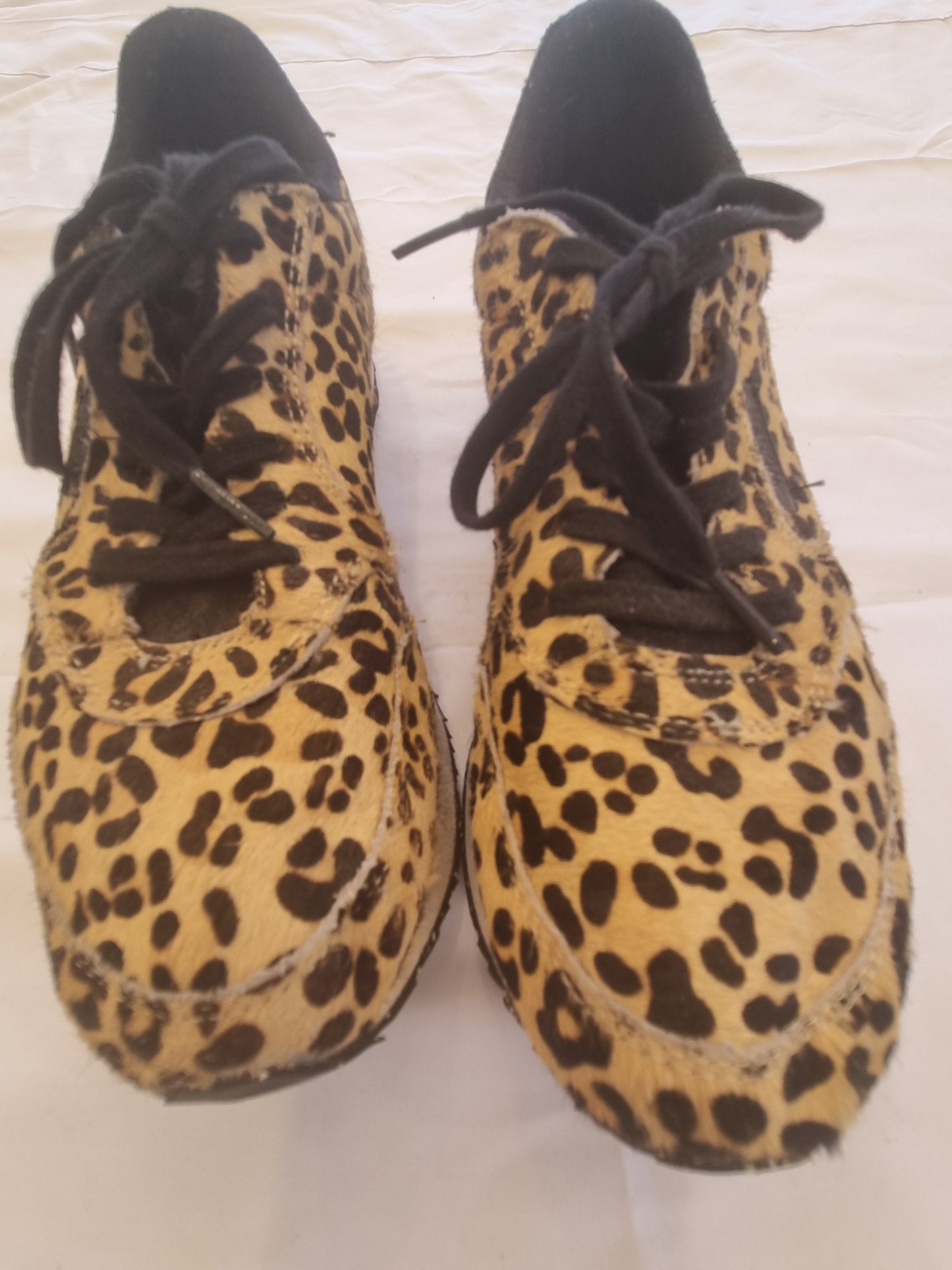 Woden Leopard Print Sneakers - EU 38 (Size 7.5)