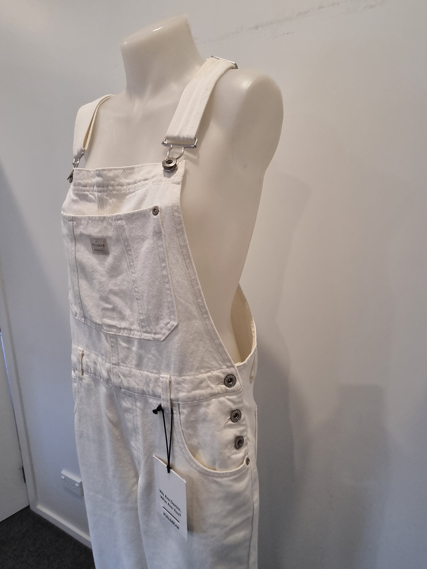 Pull & Bear Denim Overalls - Size L (BNWT)