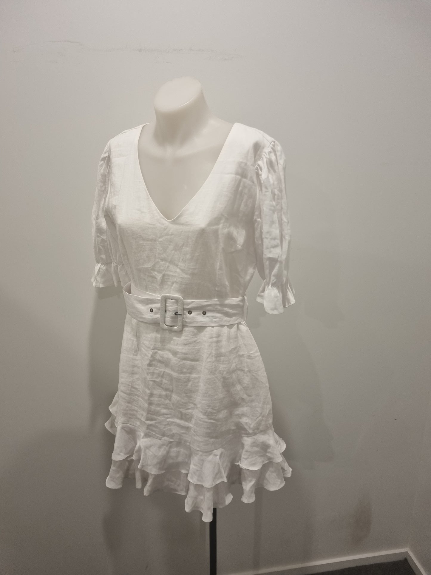 Seeking Lola Linen Dress - Size 8