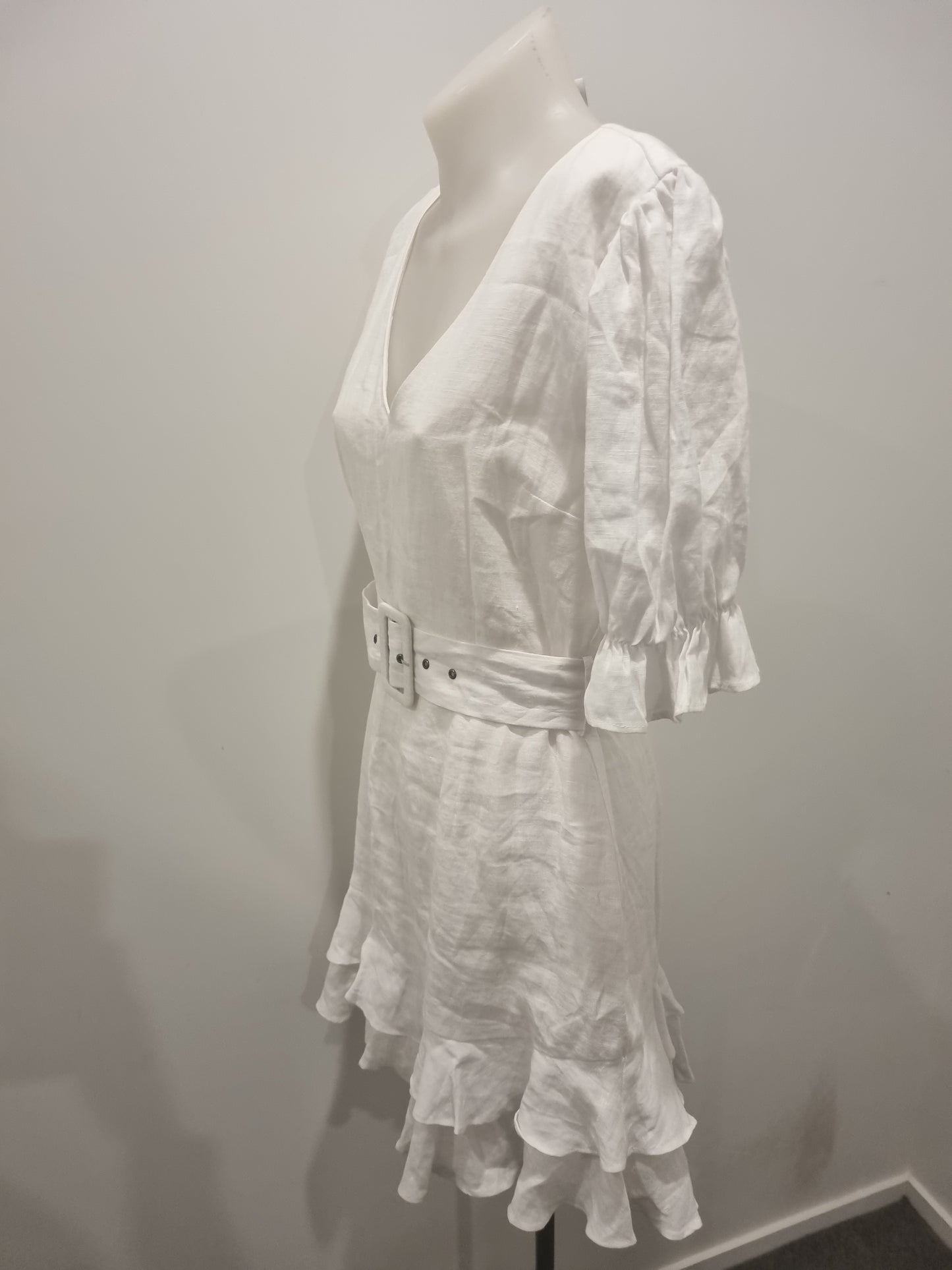 Seeking Lola Linen Dress - Size 8