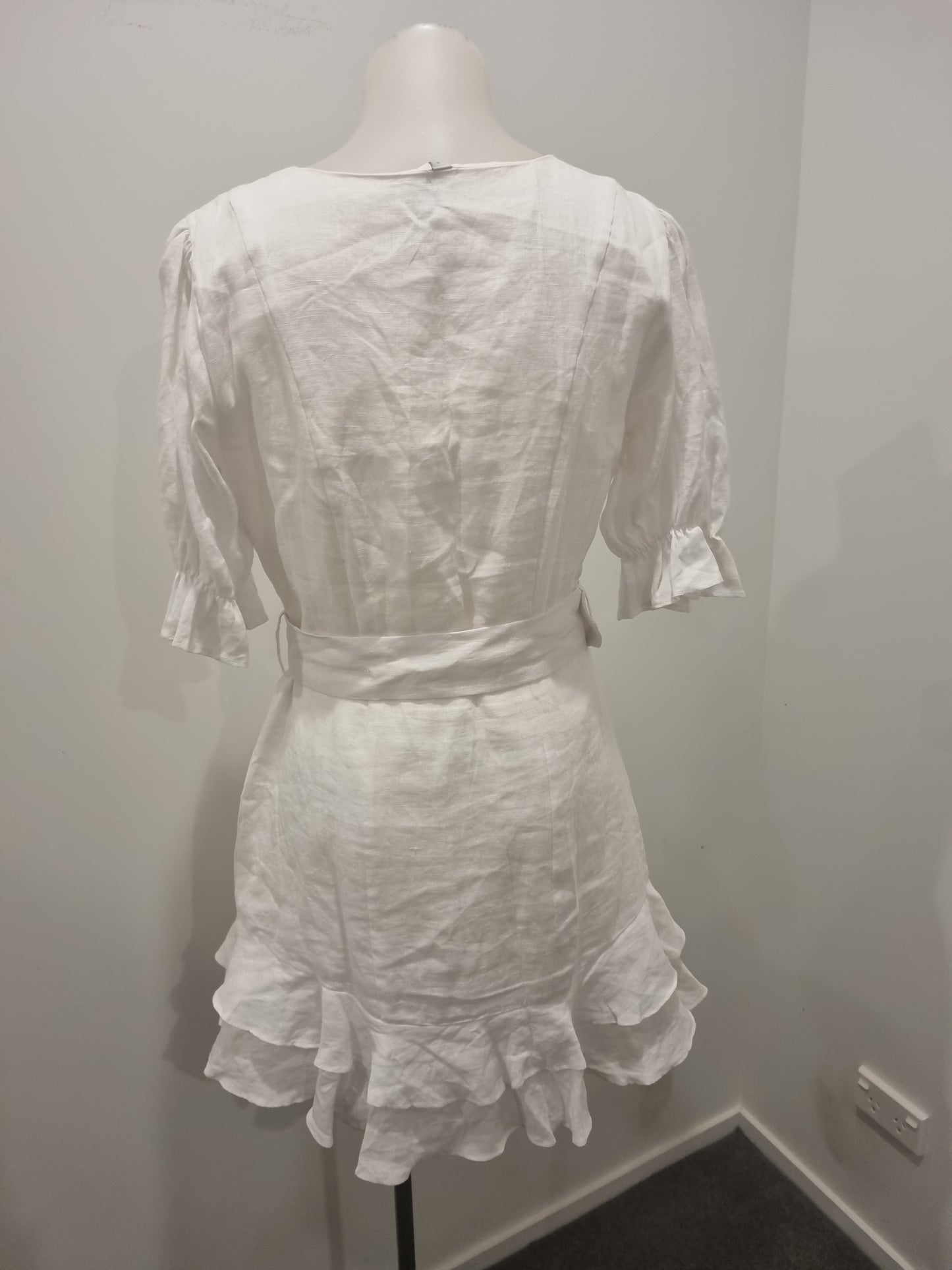 Seeking Lola Linen Dress - Size 8