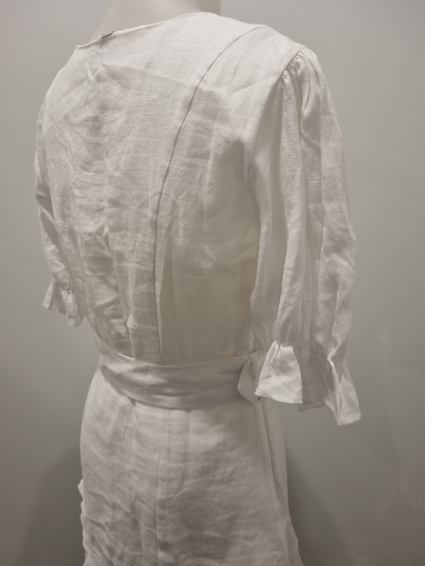 Seeking Lola Linen Dress - Size 8