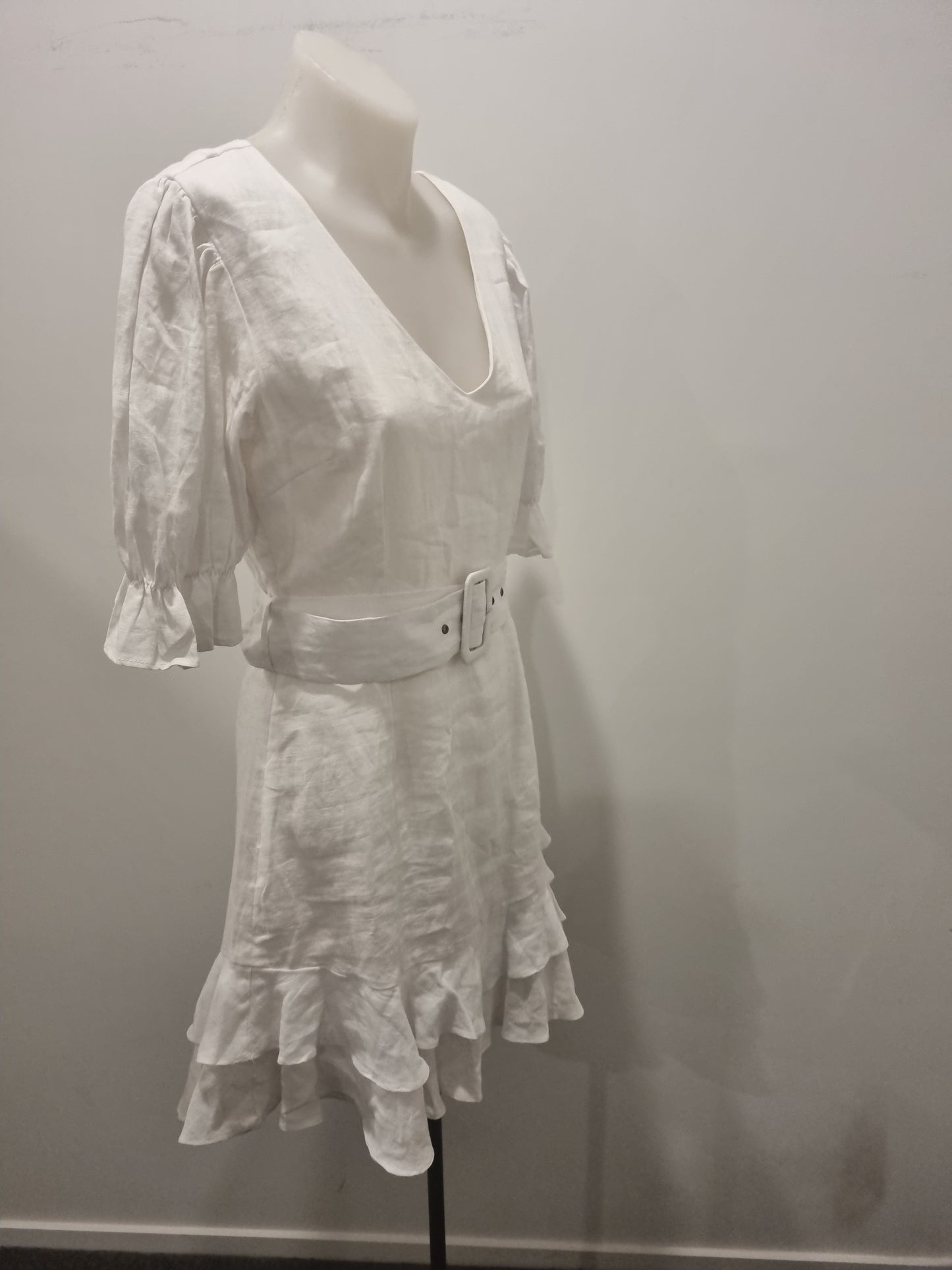 Seeking Lola Linen Dress - Size 8