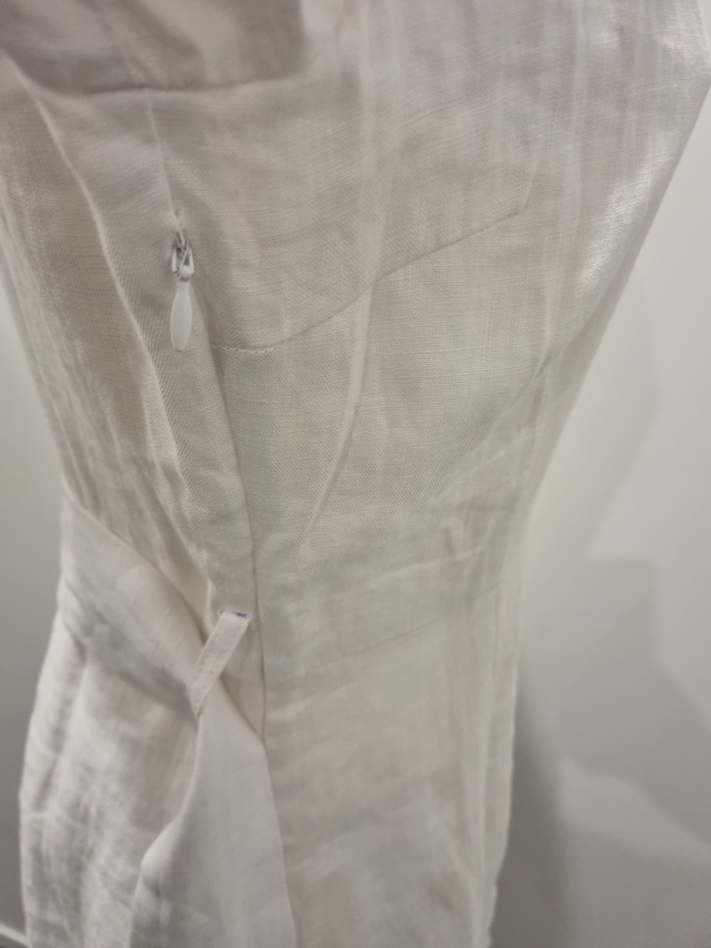 Seeking Lola Linen Dress - Size 8