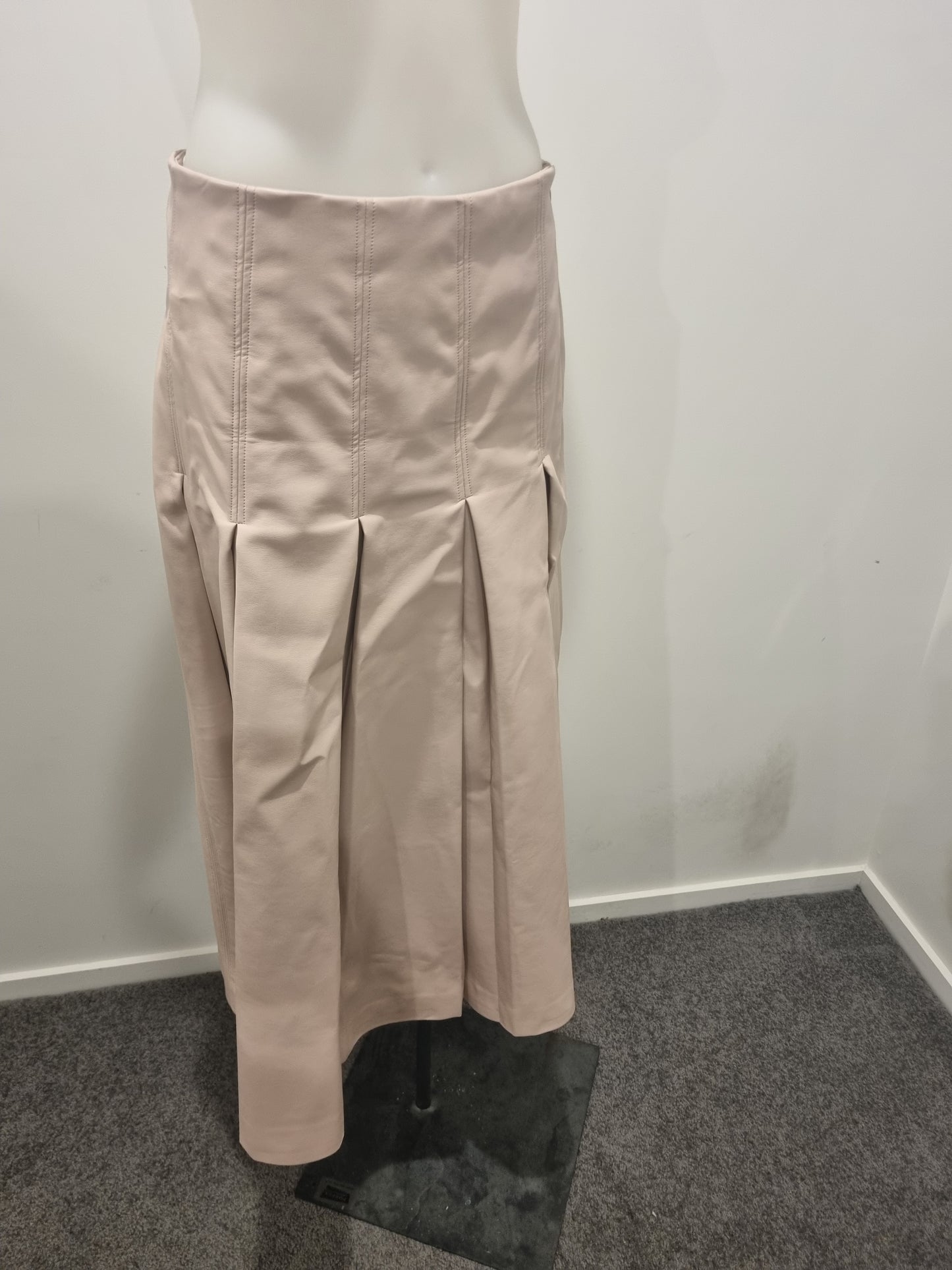 Country Road Leather look  Skirt - size 10