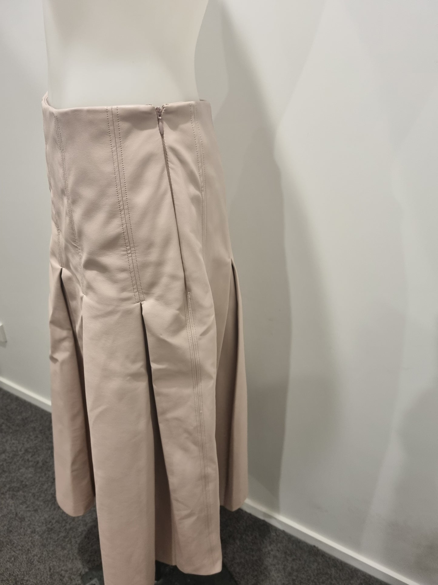 Country Road Leather look  Skirt - size 10