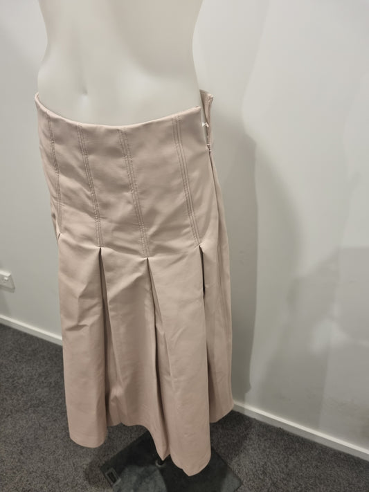 Country Road Leather look  Skirt - size 10