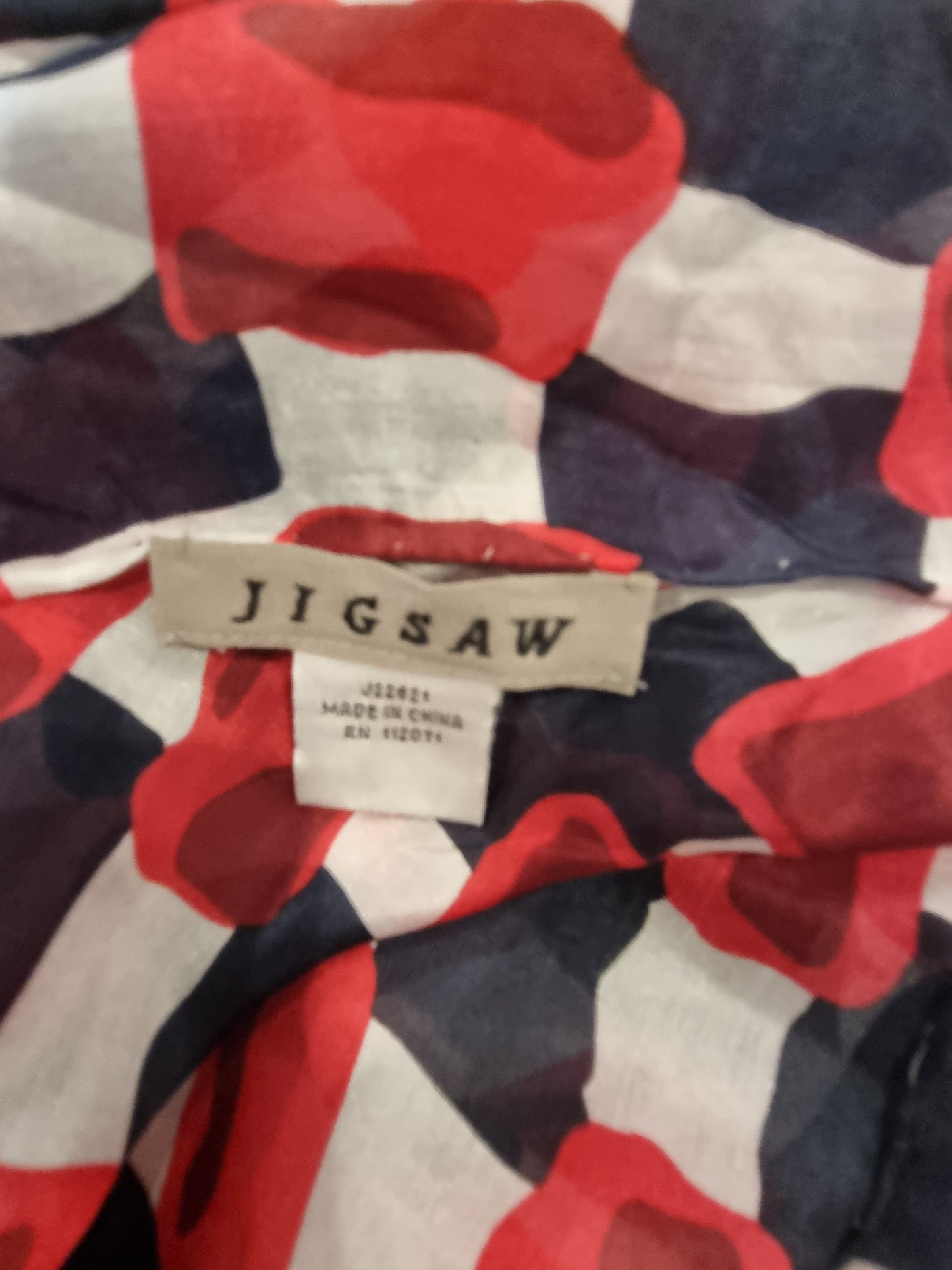 Jigsaw Silk Scarf