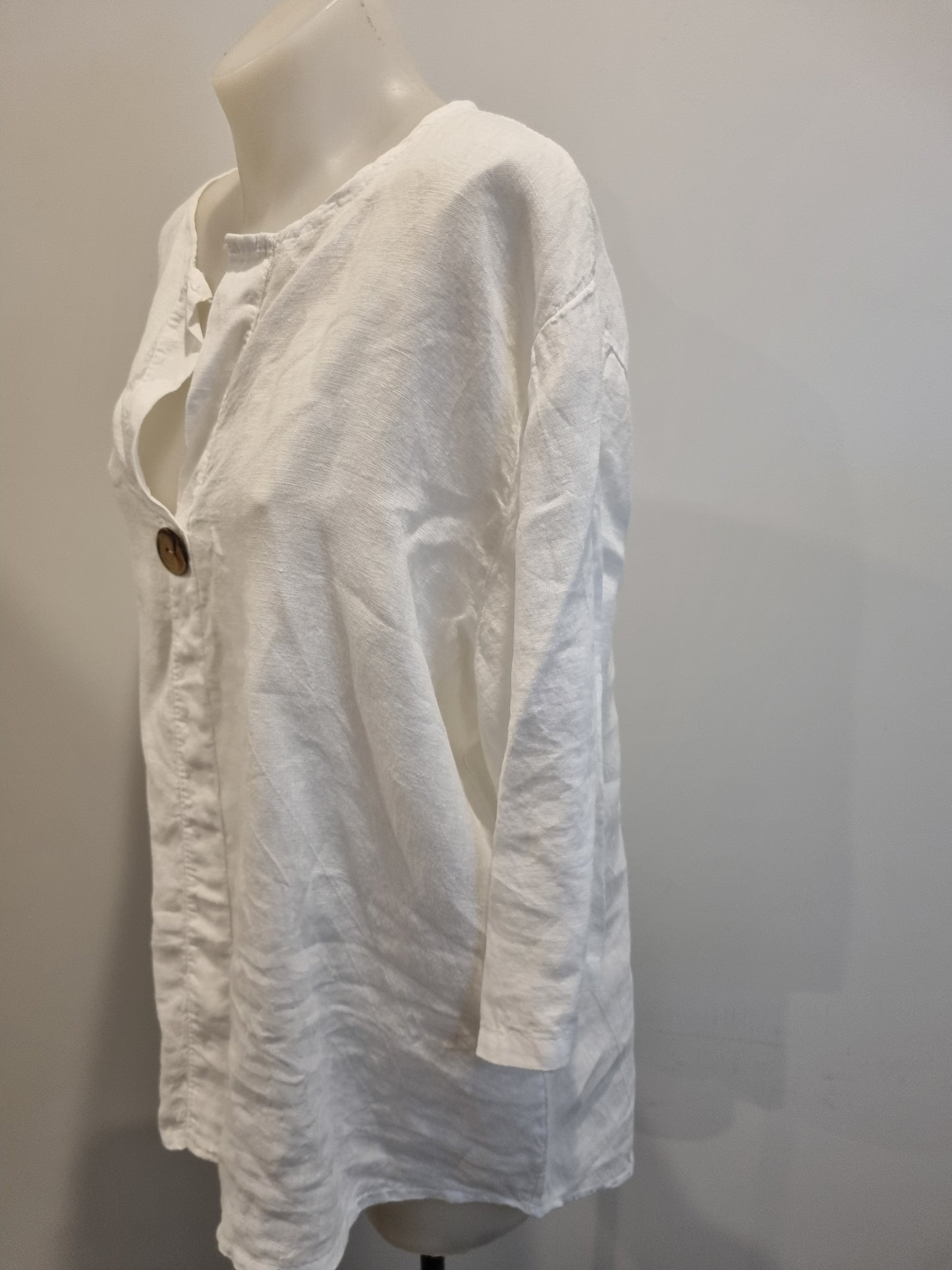 Boutique Brand Linen Top - Size 12