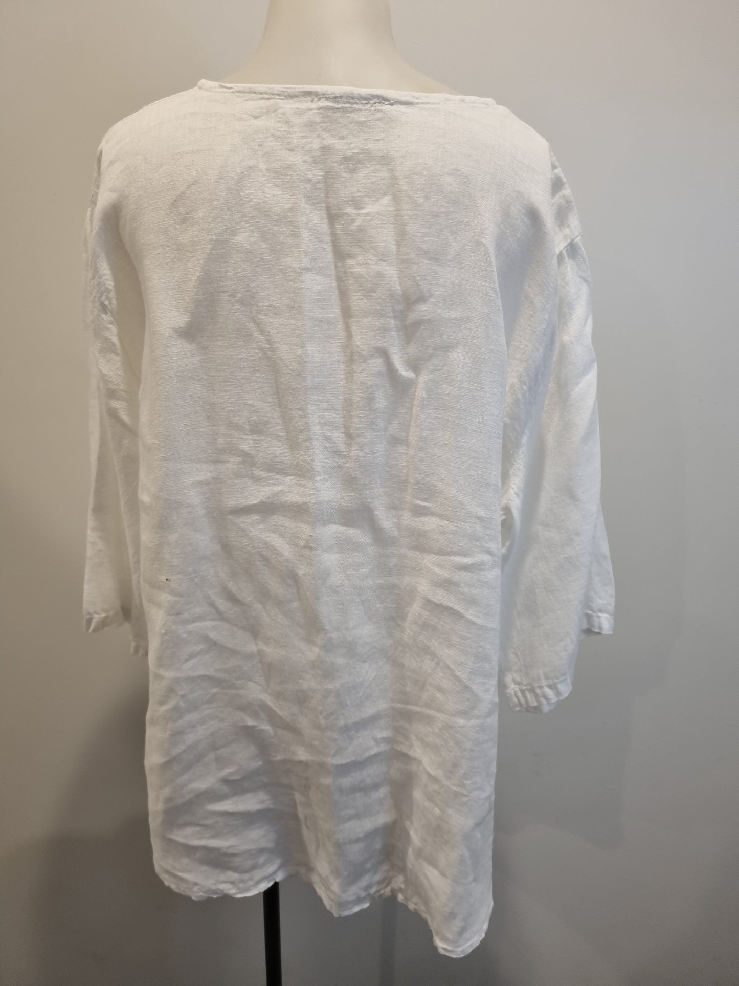Boutique Brand Linen Top - Size 12