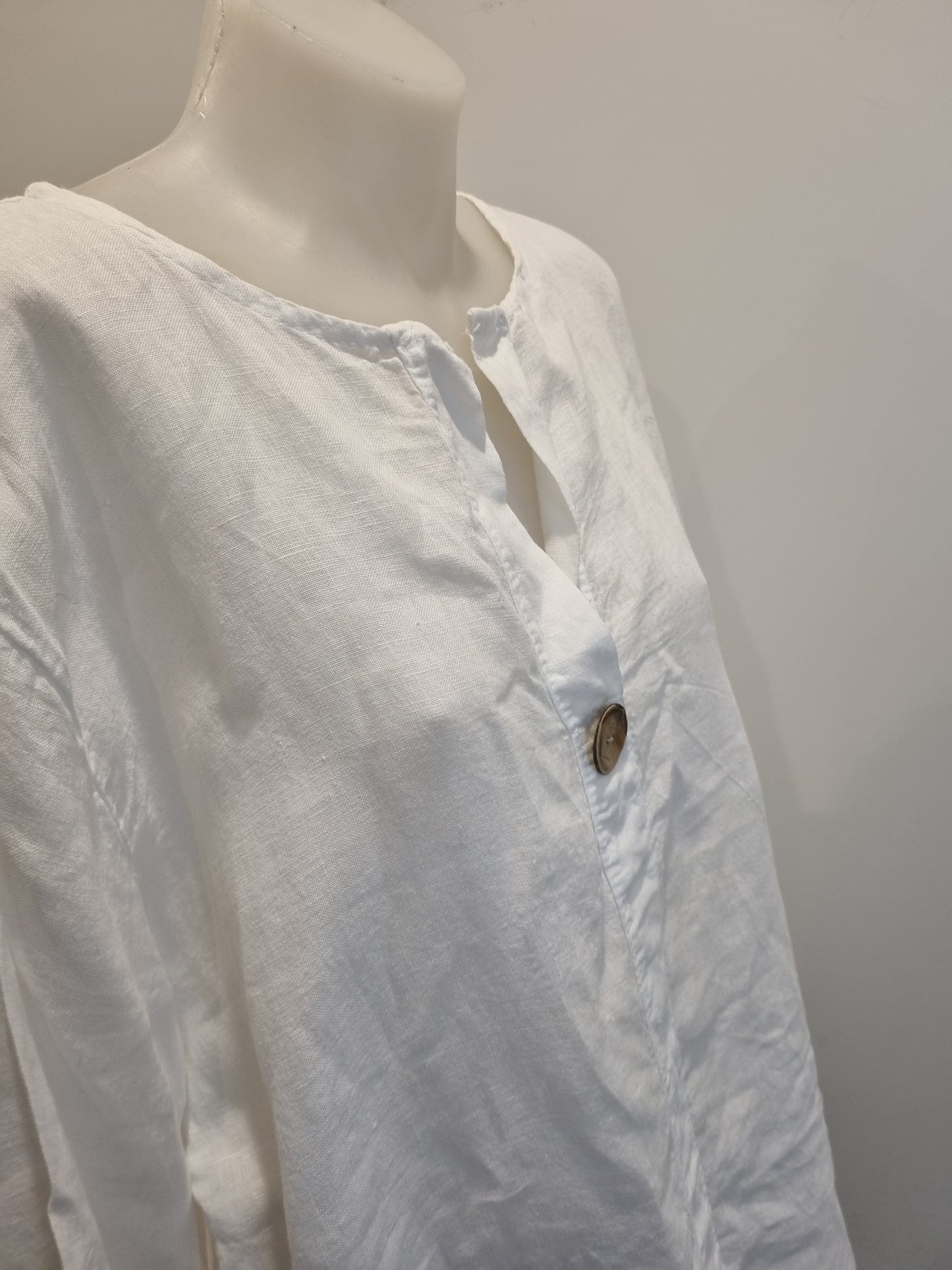 Boutique Brand Linen Top - Size 12