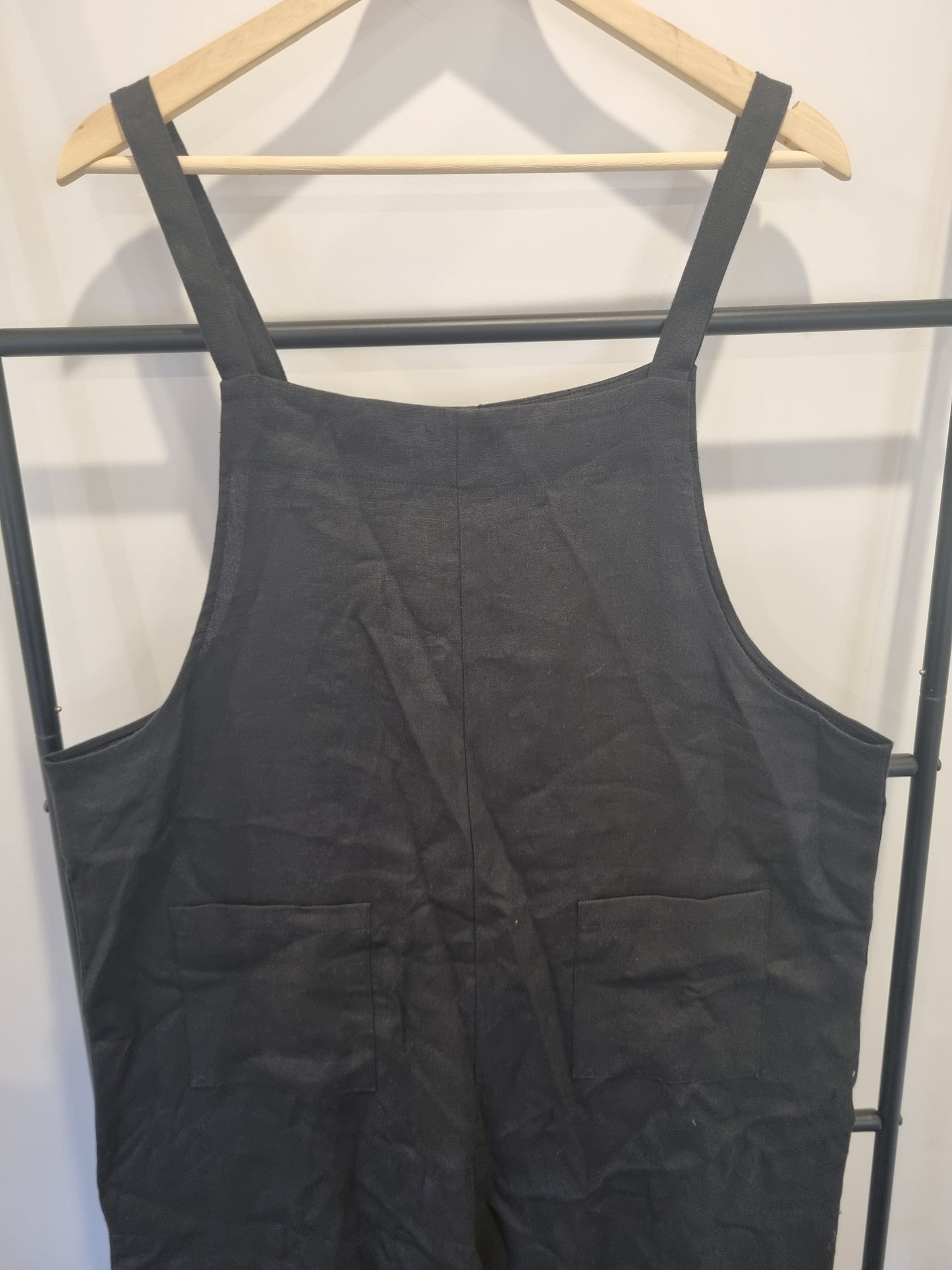 Chalk "Grace" Linen Jumpsuit - Size M/L (BNWT)