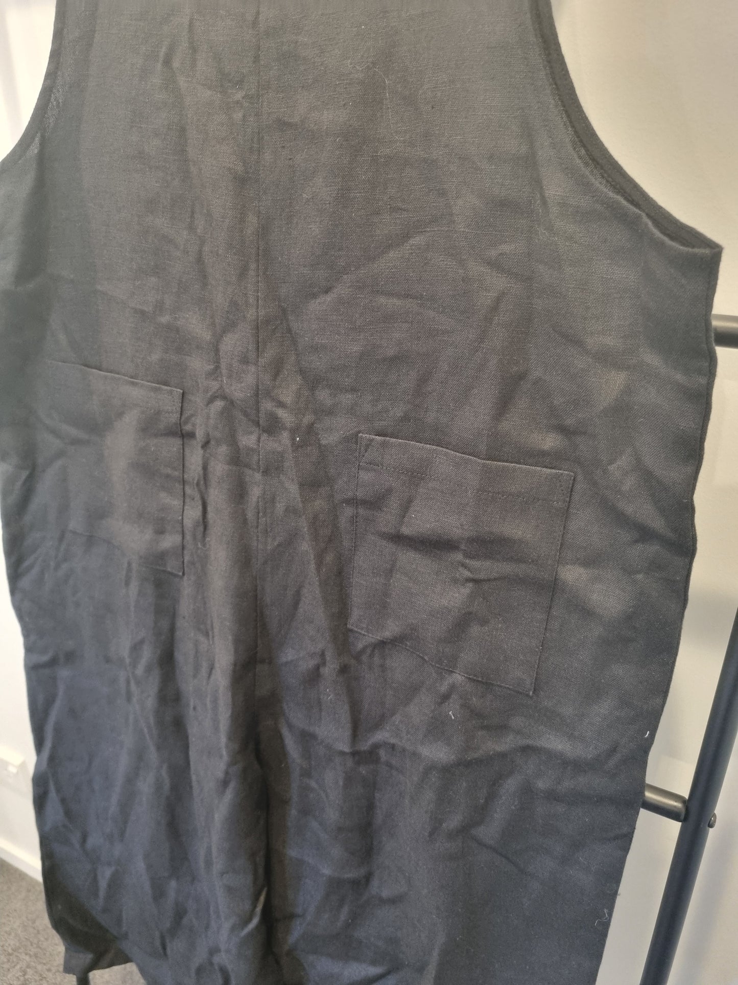 Chalk "Grace" Linen Jumpsuit - Size M/L (BNWT)