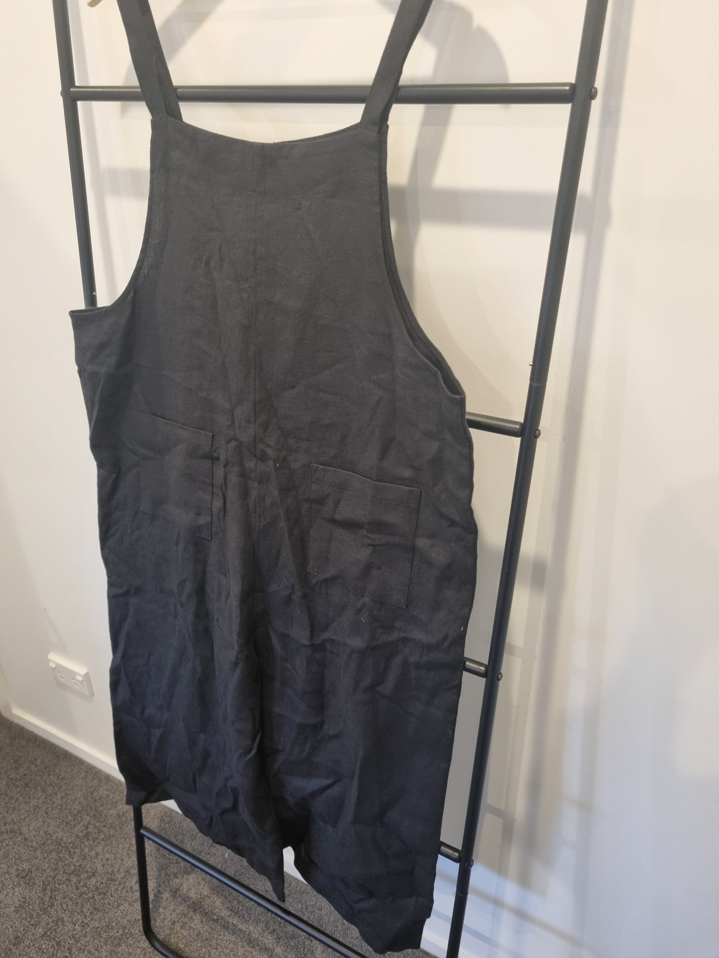 Chalk "Grace" Linen Jumpsuit - Size M/L (BNWT)