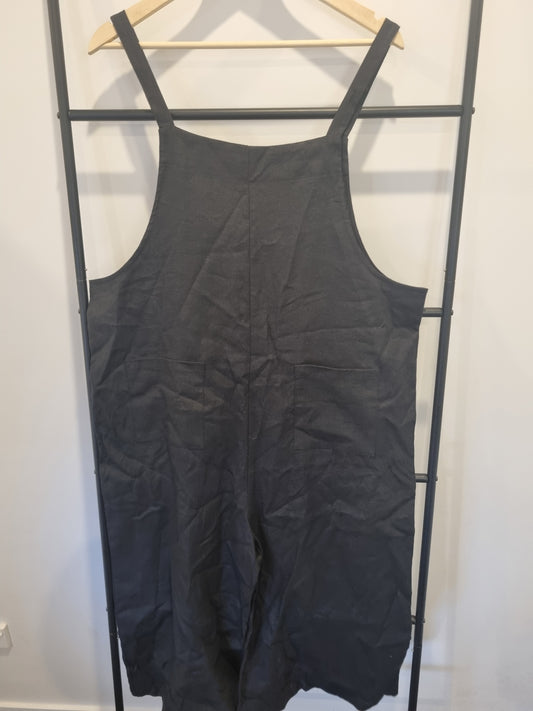 Chalk "Grace" Linen Jumpsuit - Size M/L (BNWT)